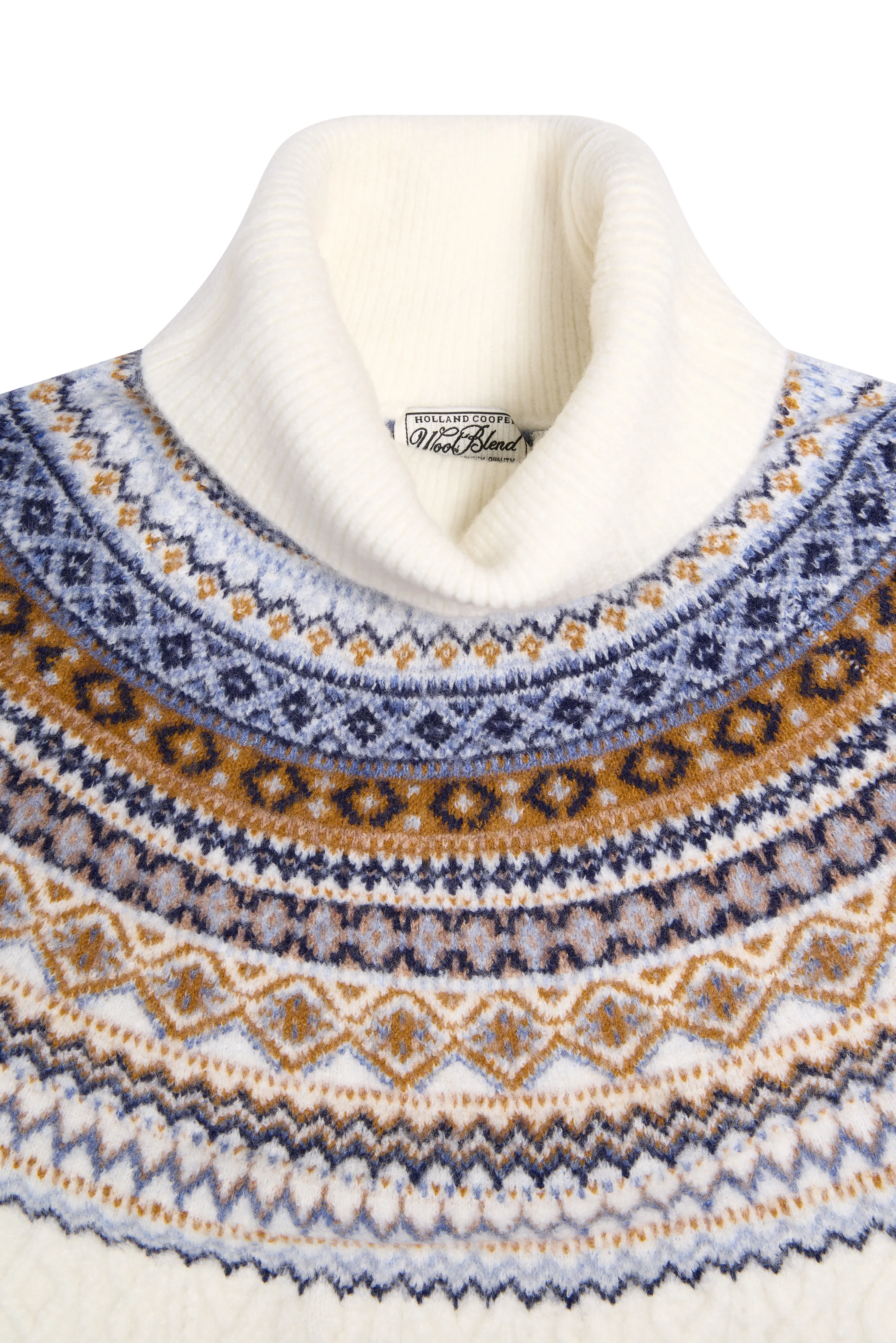 Rebecca Roll Neck Knit (Natural) - Image 7