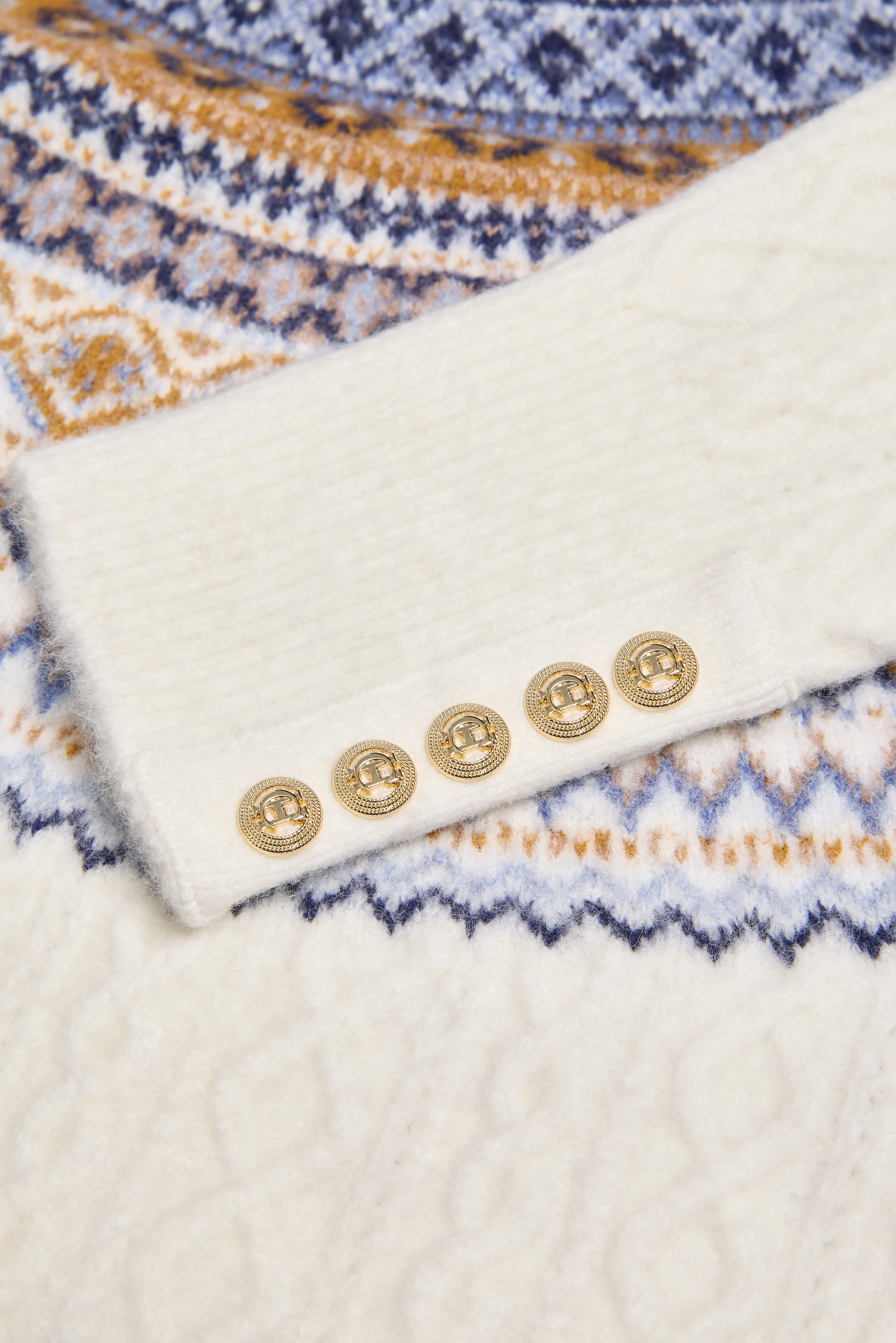 Rebecca Roll Neck Knit (Natural) - Image 8