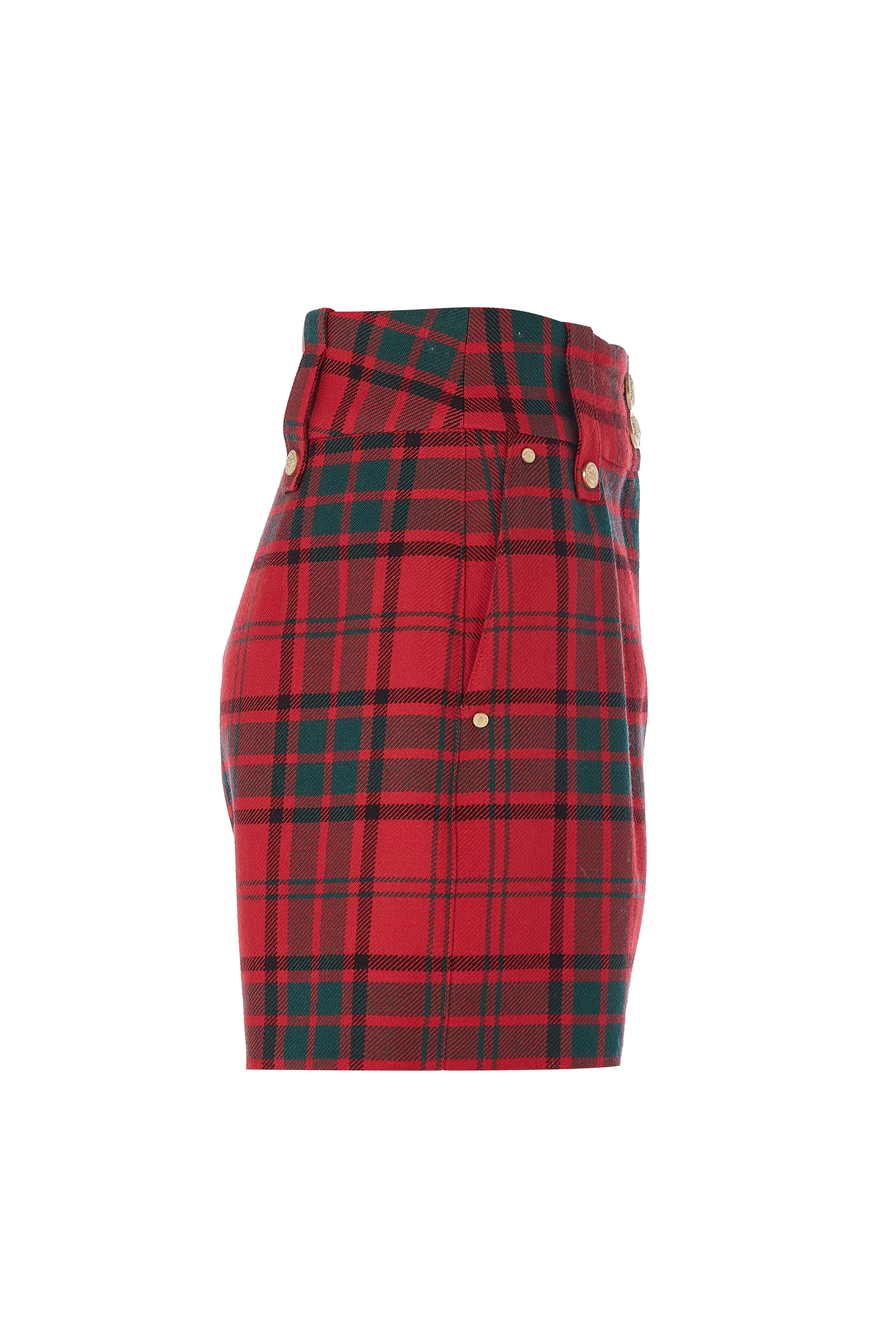 Luxe Tailored Short (Red Tartan) - Image 9