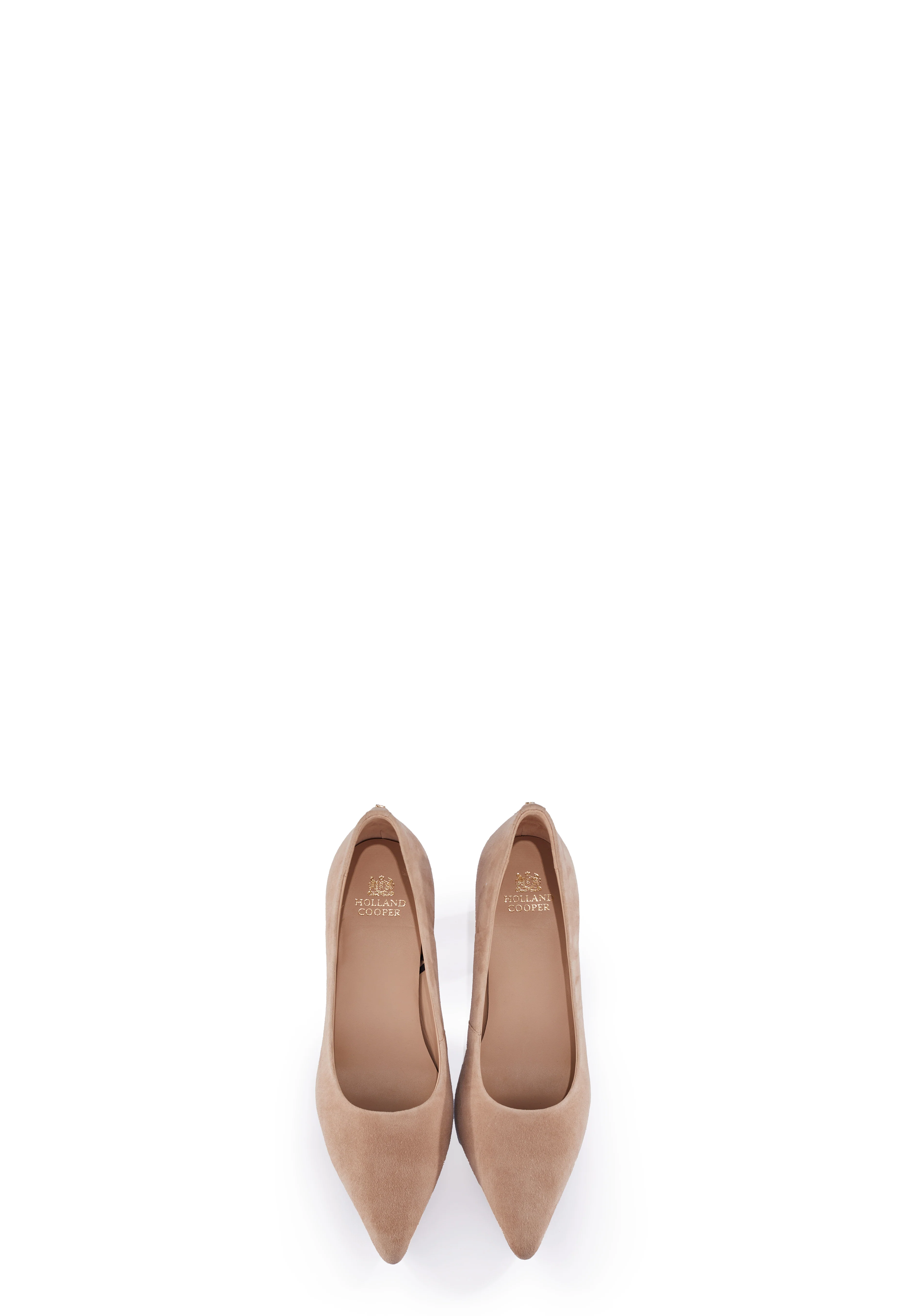 Regency Court Shoe (Taupe Suede) - Image 4