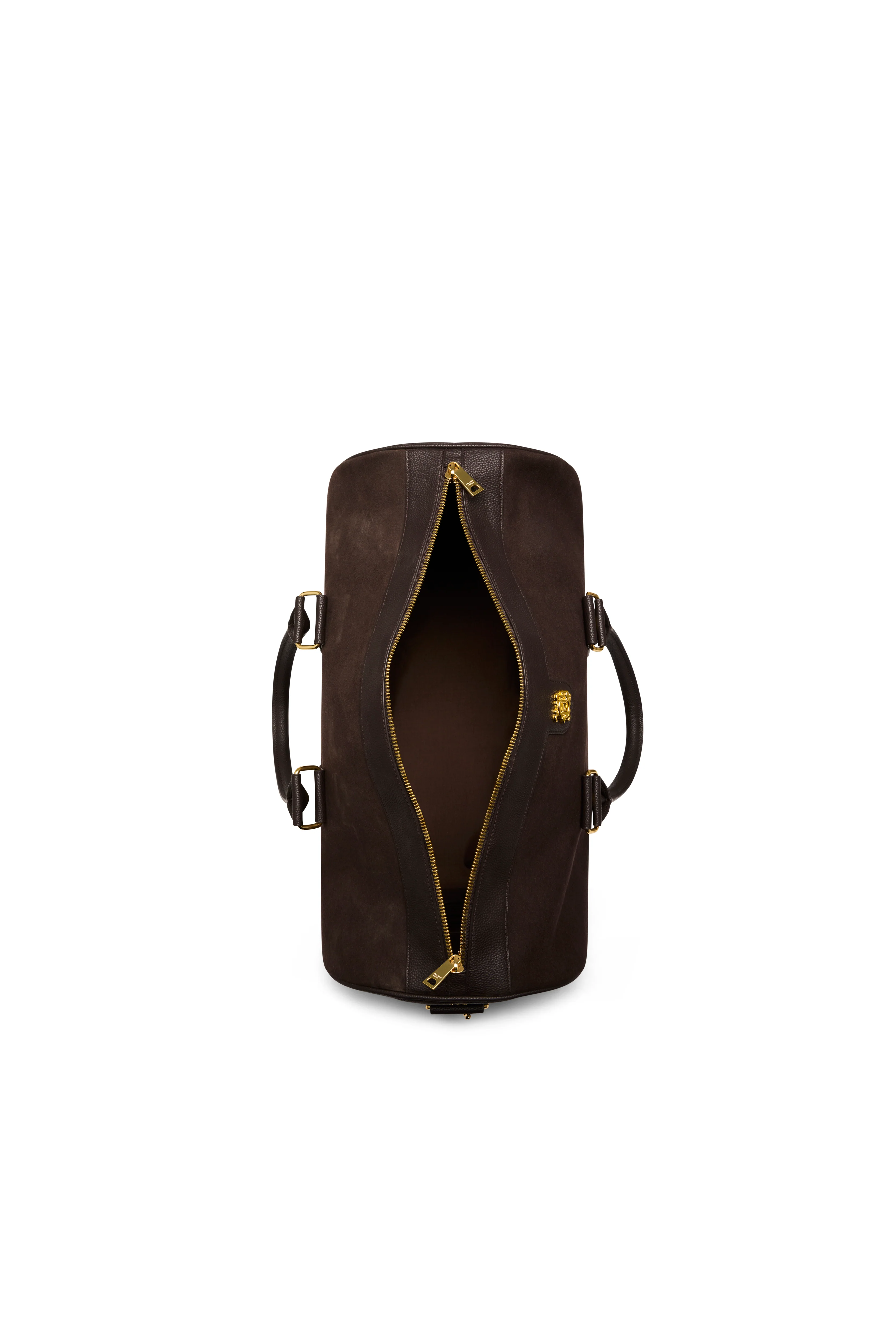 Regency Holdall (Dark Chocolate Suede) - Image 5