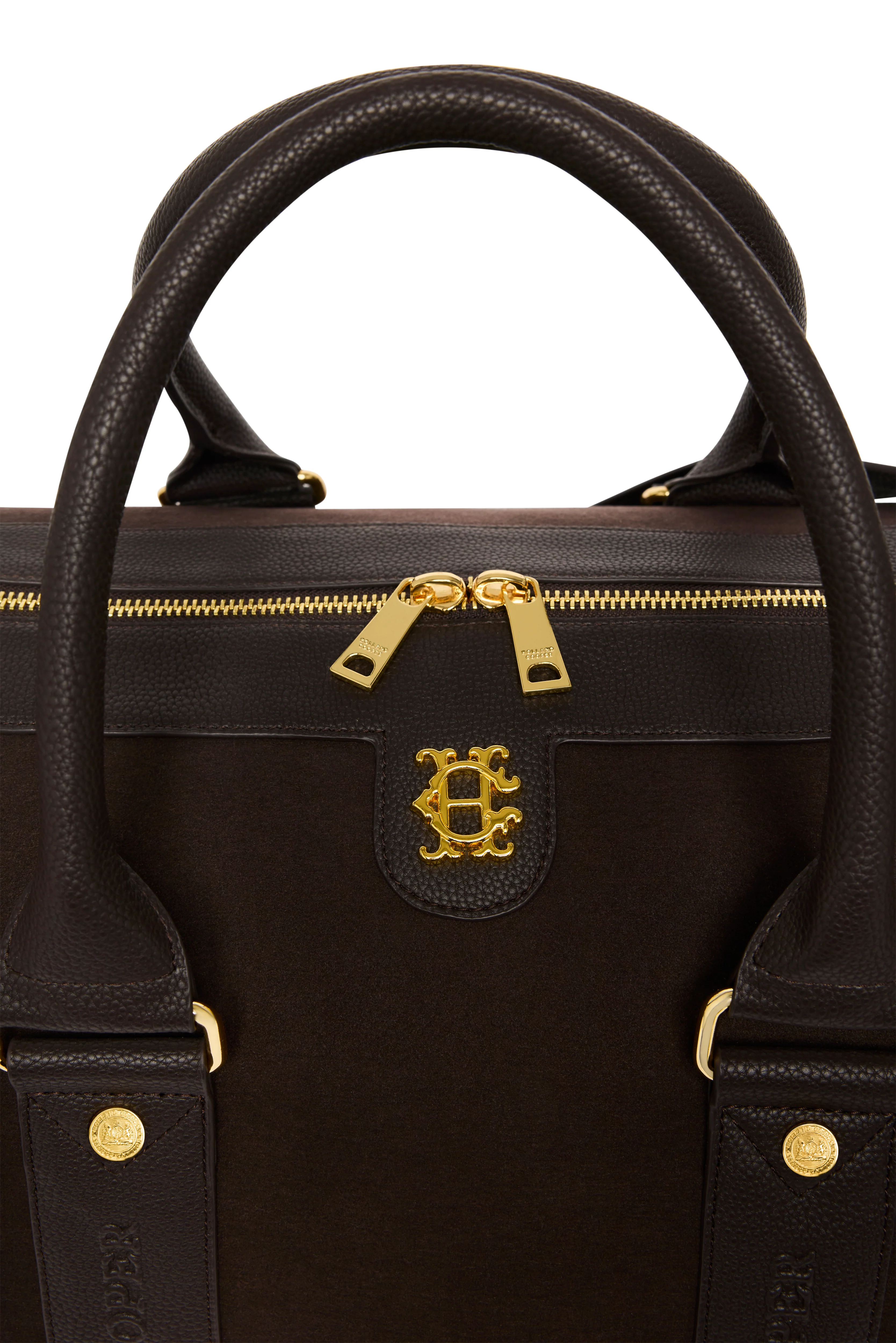Regency Holdall (Dark Chocolate Suede) - Image 9