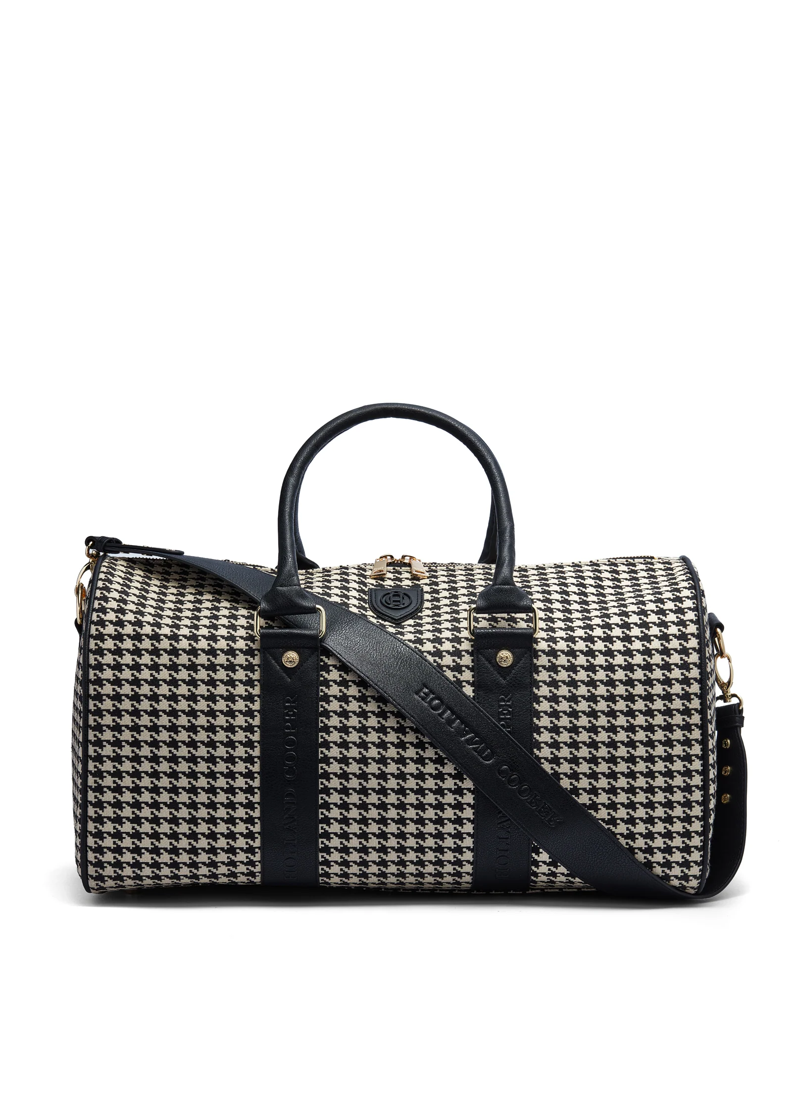 Regency Holdall (Ecru Houndstooth) - Image 4