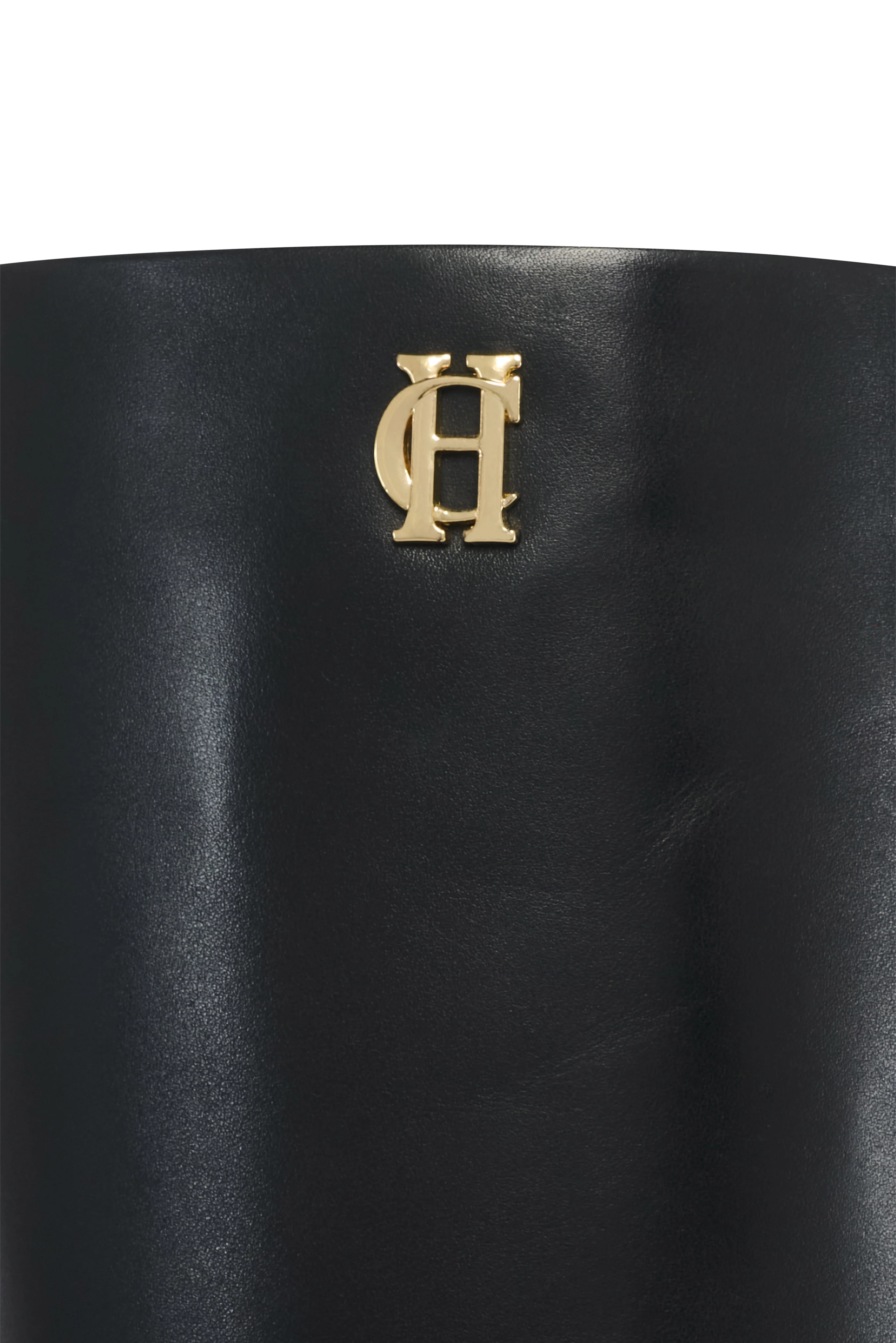 Regency Mid Heel Knee Boot (Black) - Image 6
