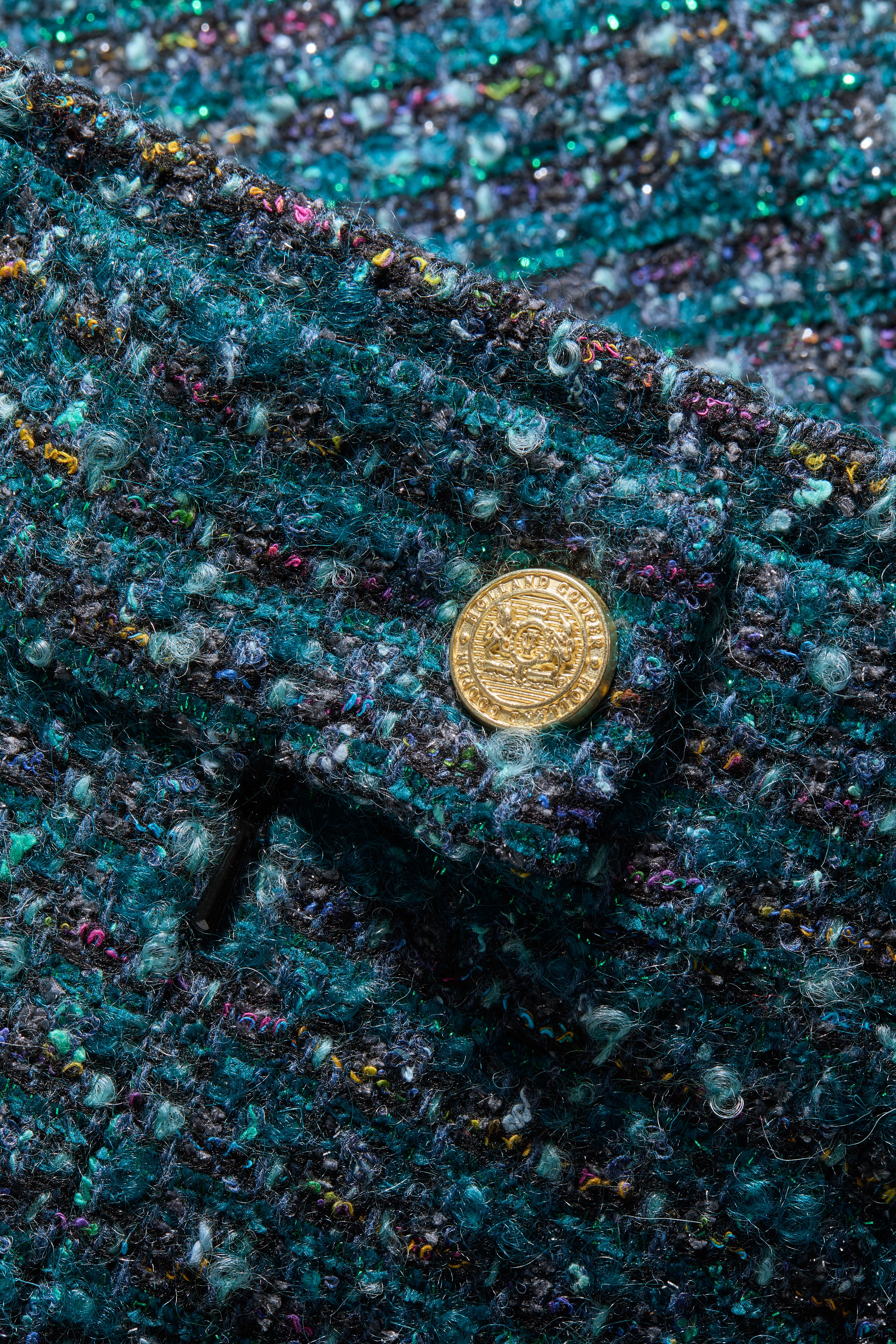 Regency Skirt (Emerald Boucle) - Image 5