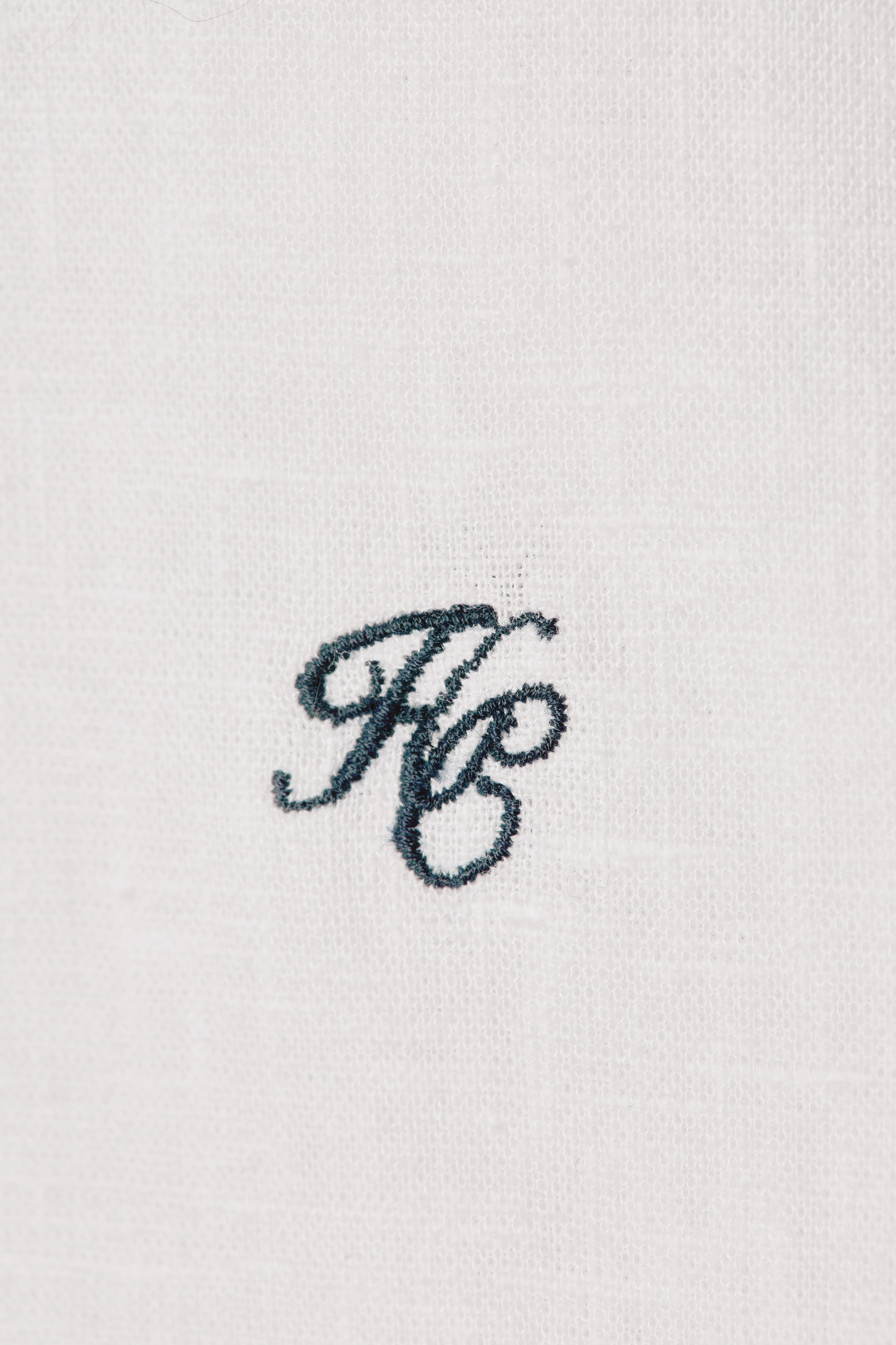 Relaxed Fit Linen Shirt (Optic White) - Image 6