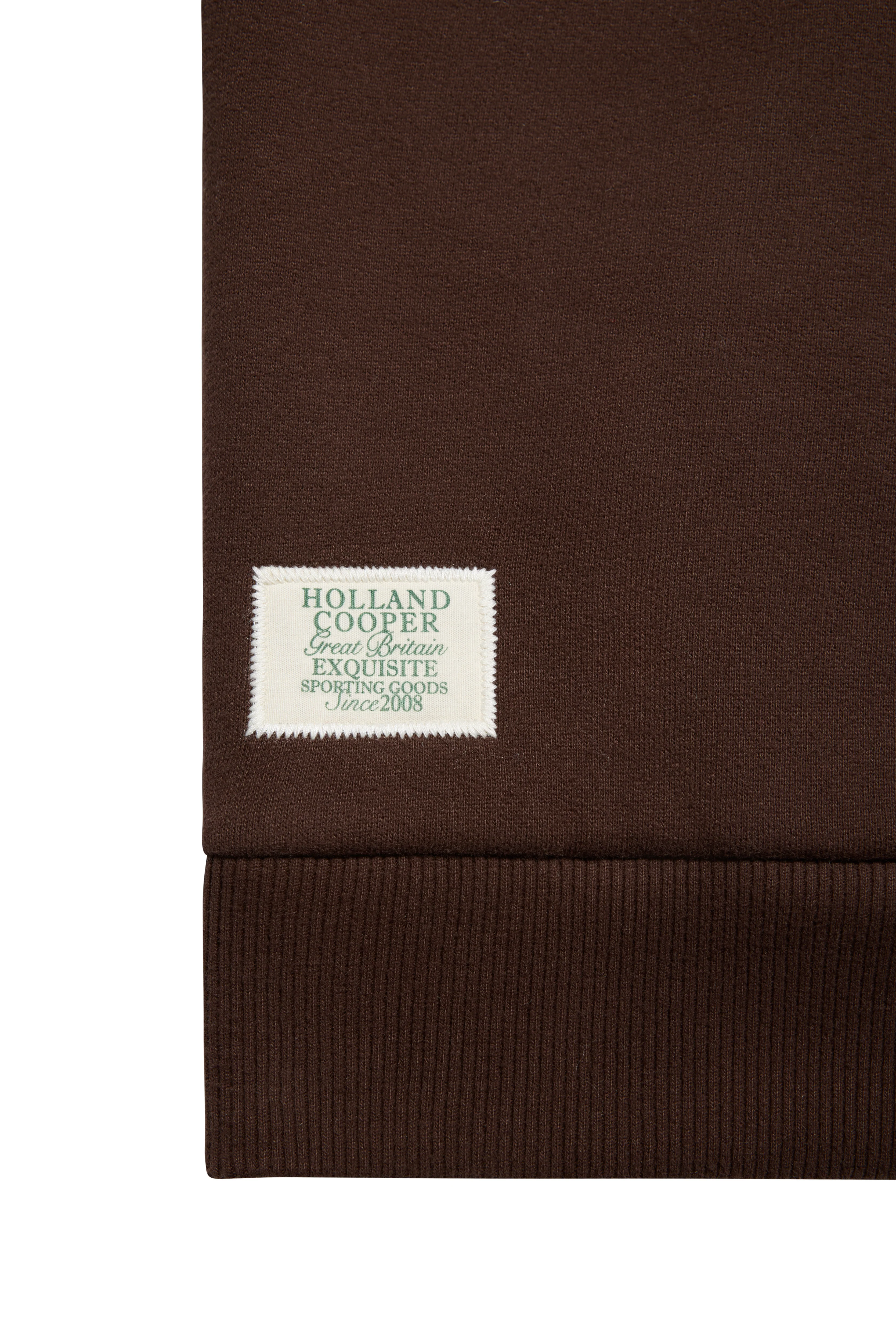 Relaxed Fit Script Hoodie (Walnut) - Image 8