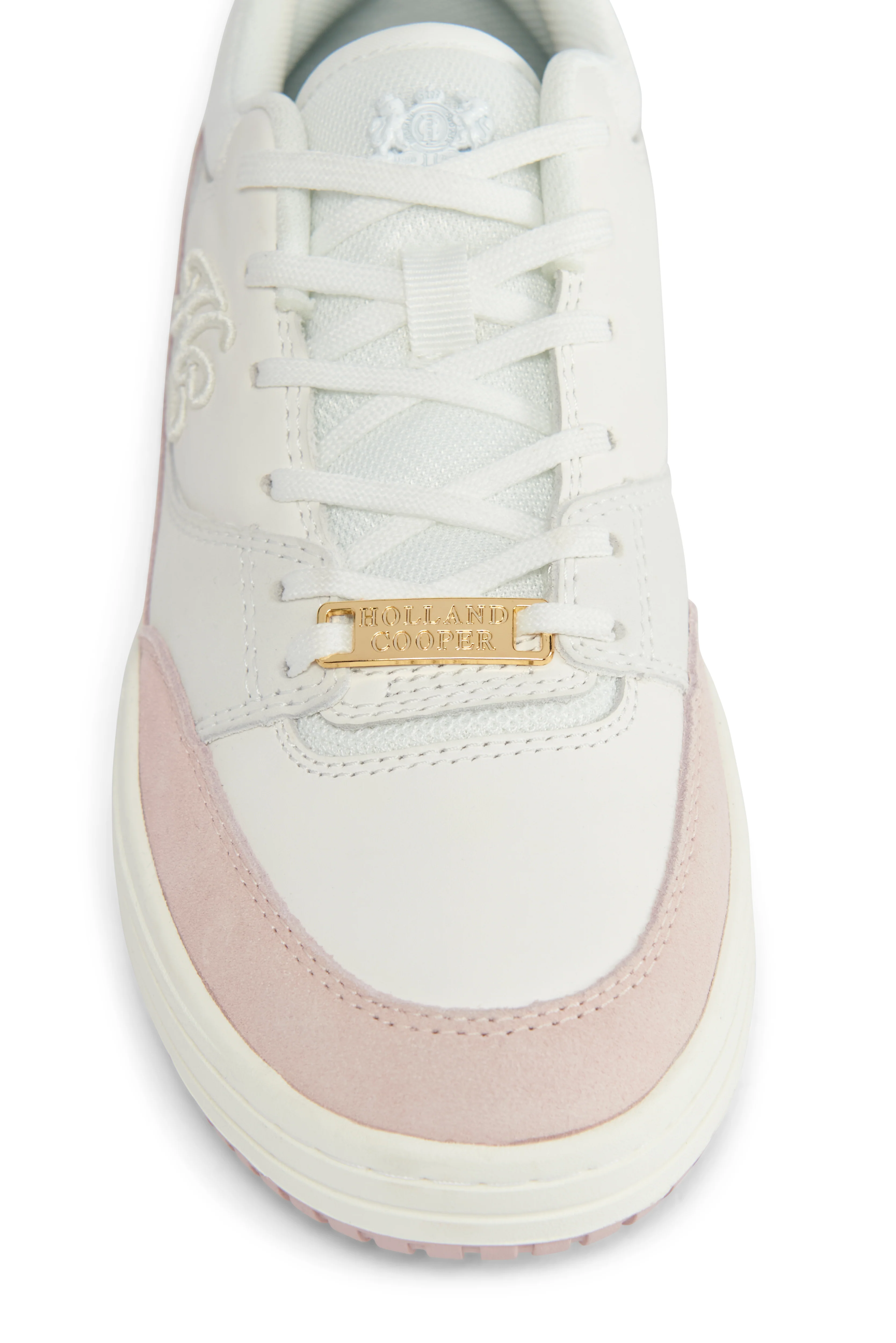 Retro Trainer (Off White Blush Pink) - Image 8