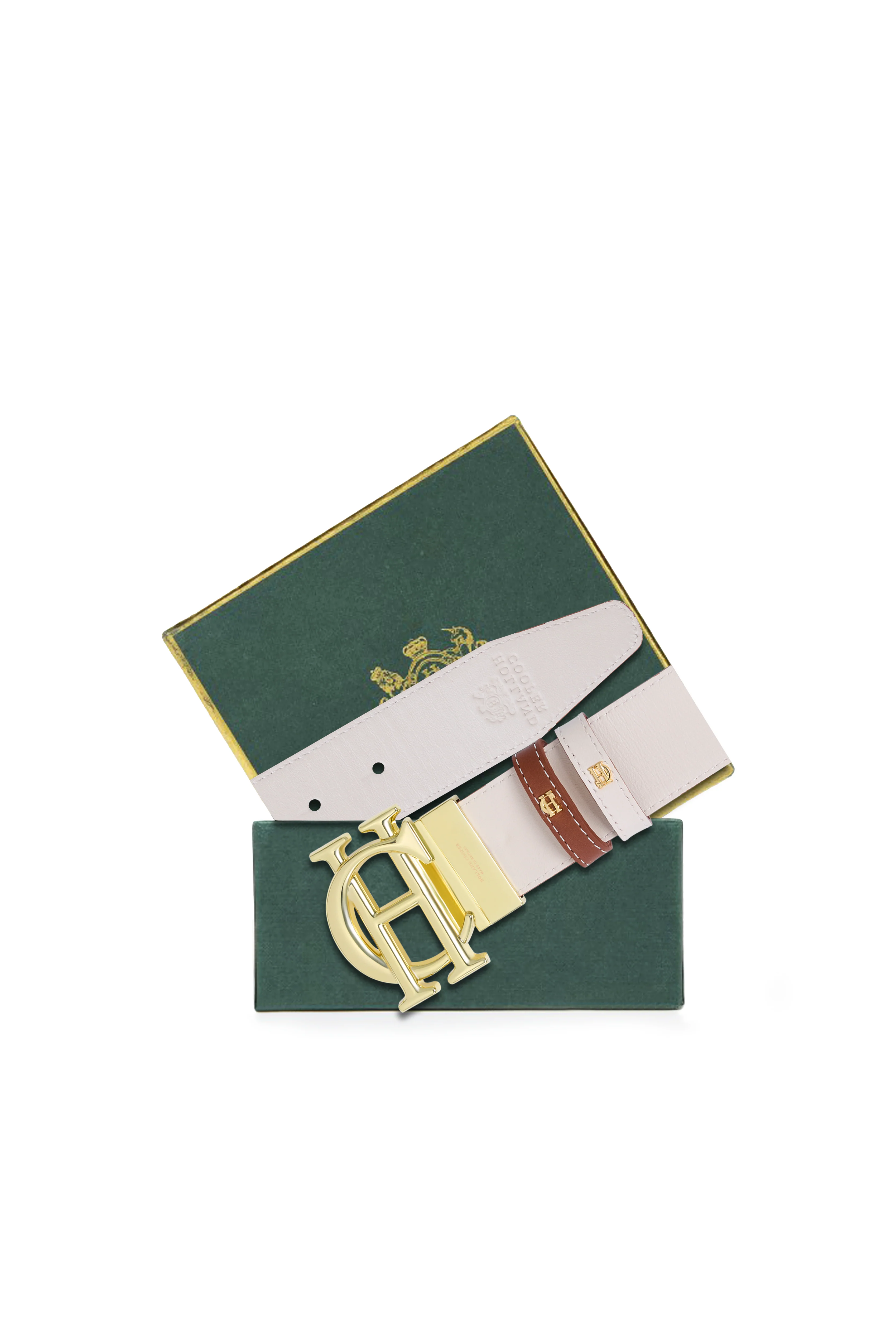 Reversible Classic Belt (Cream Tan)
