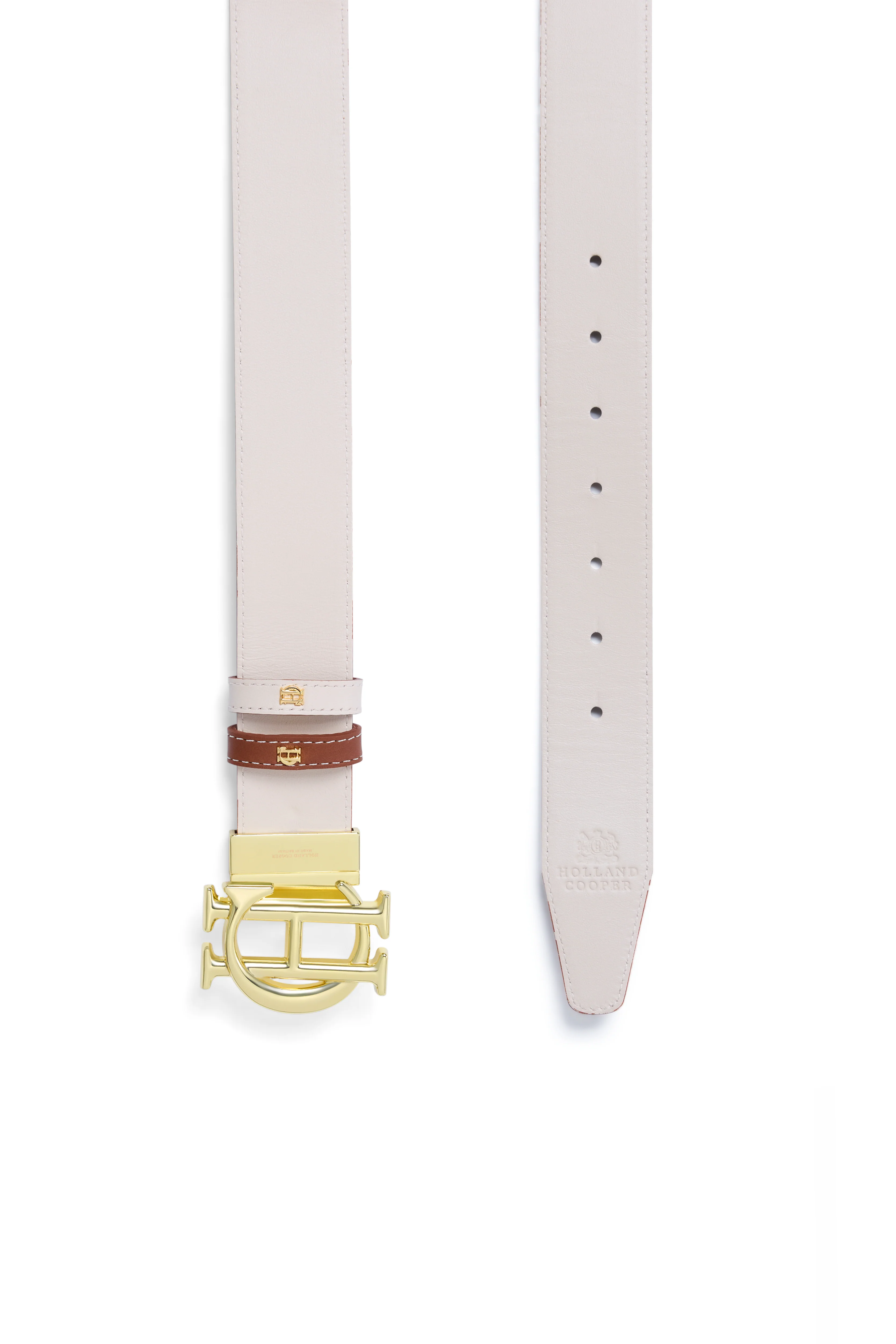 Reversible Classic Belt (Cream Tan) - Image 7