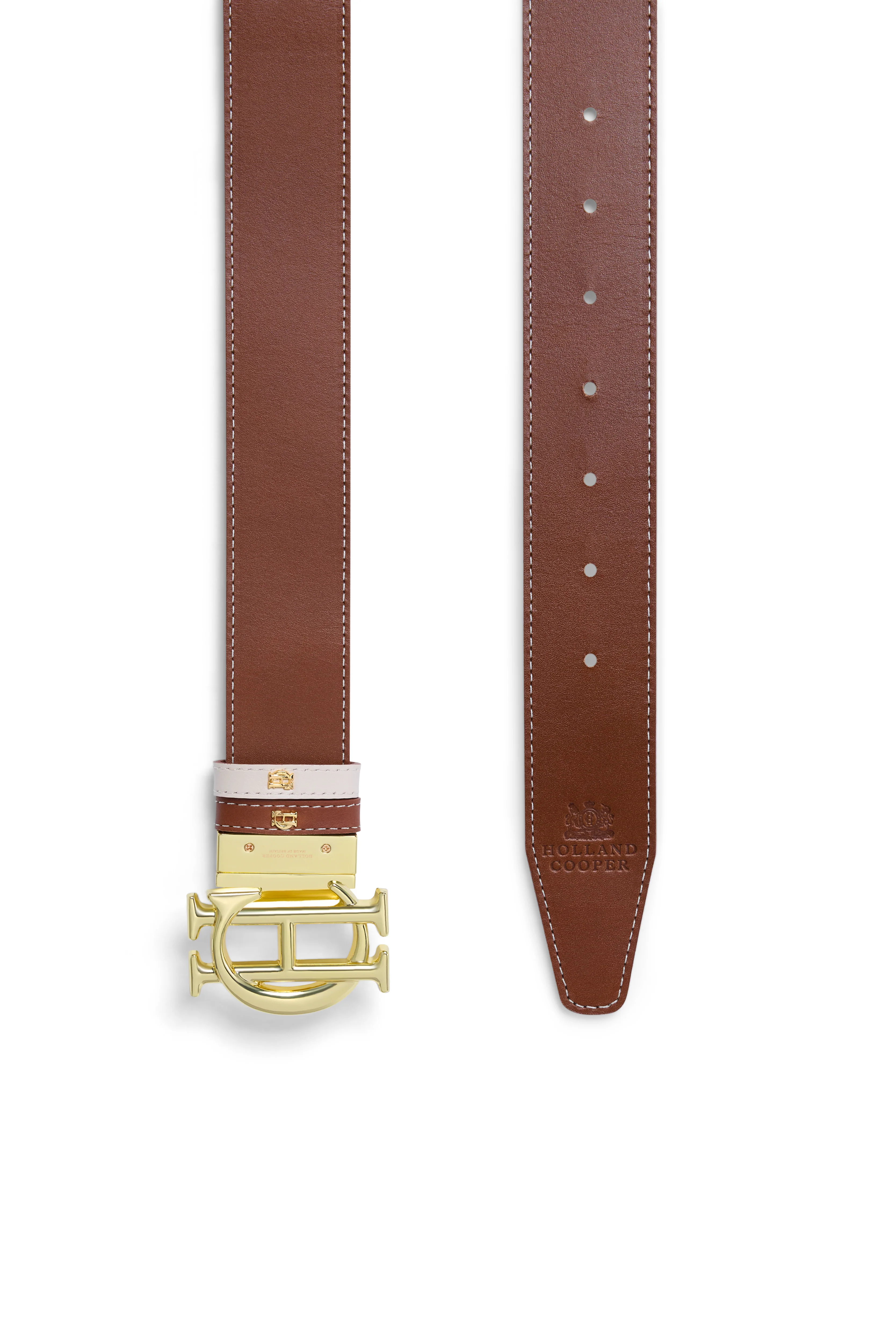 Reversible Classic Belt (Cream Tan) - Image 8
