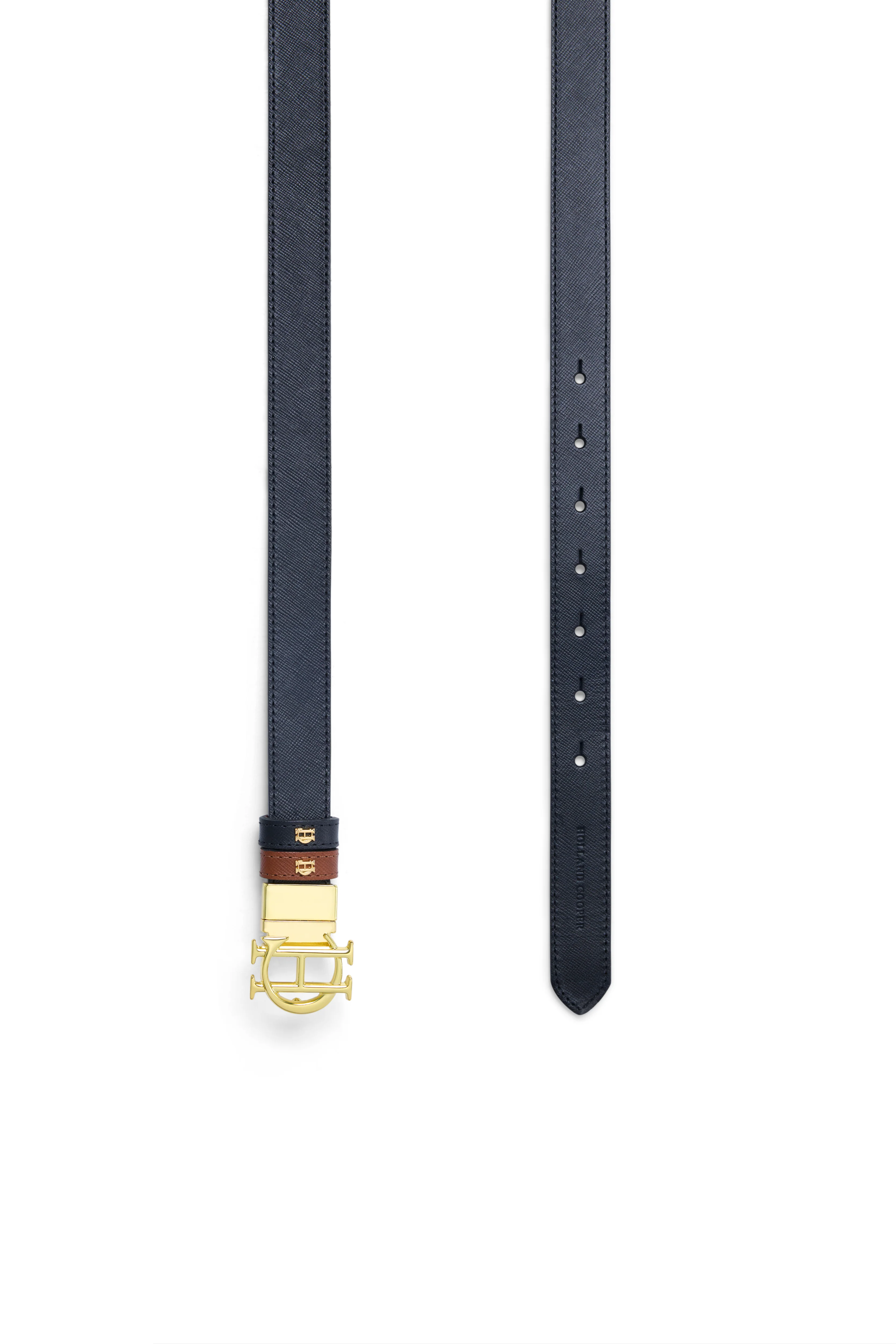 Reversible Slim Belt (Black Whisky) - Image 8