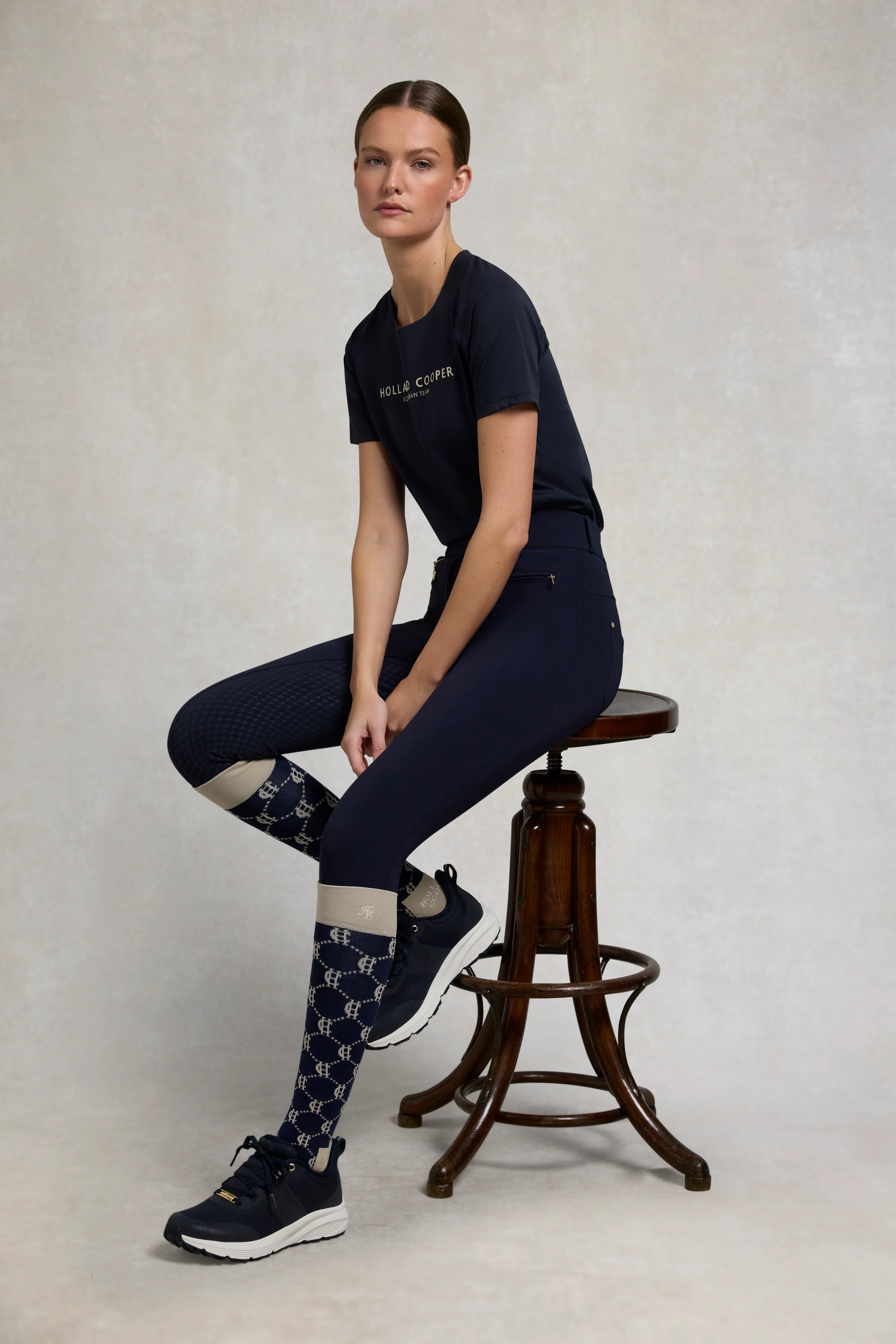 Riding Sock 2 Pack (Navy Stone) - Image 4