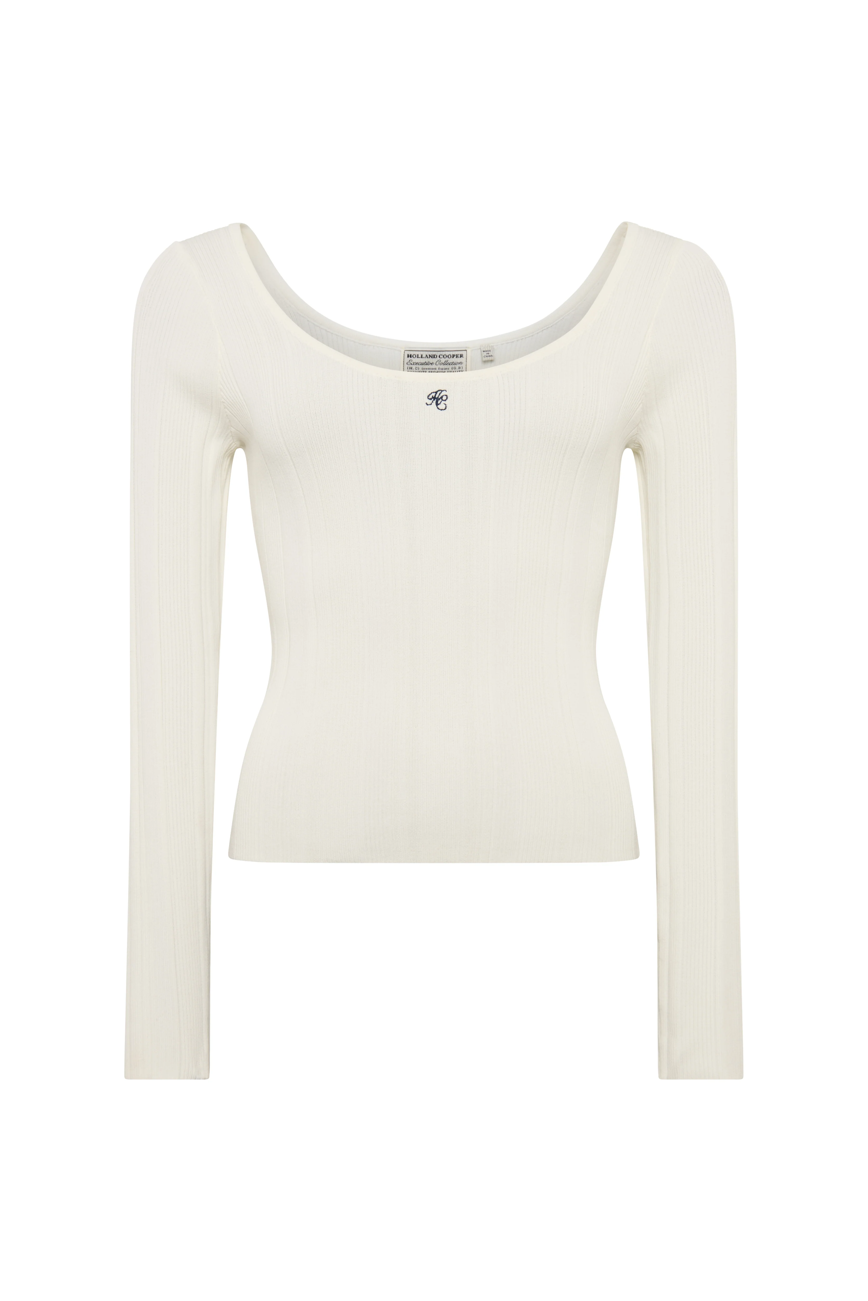 Ruby Knitted Longsleeve Top (Natural) - Image 5