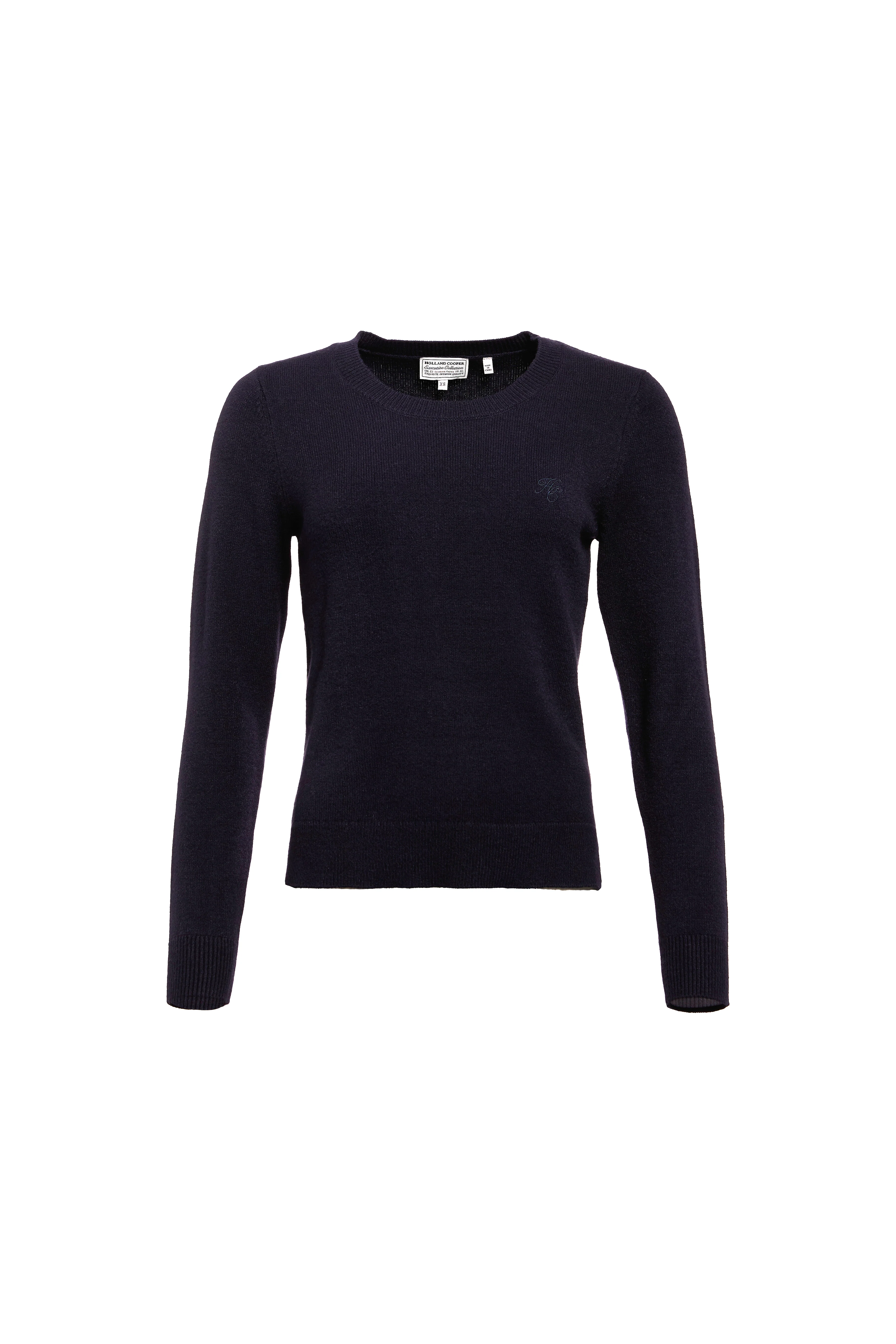 Sarah Crew Neck Knit (Ink Navy) - Image 4
