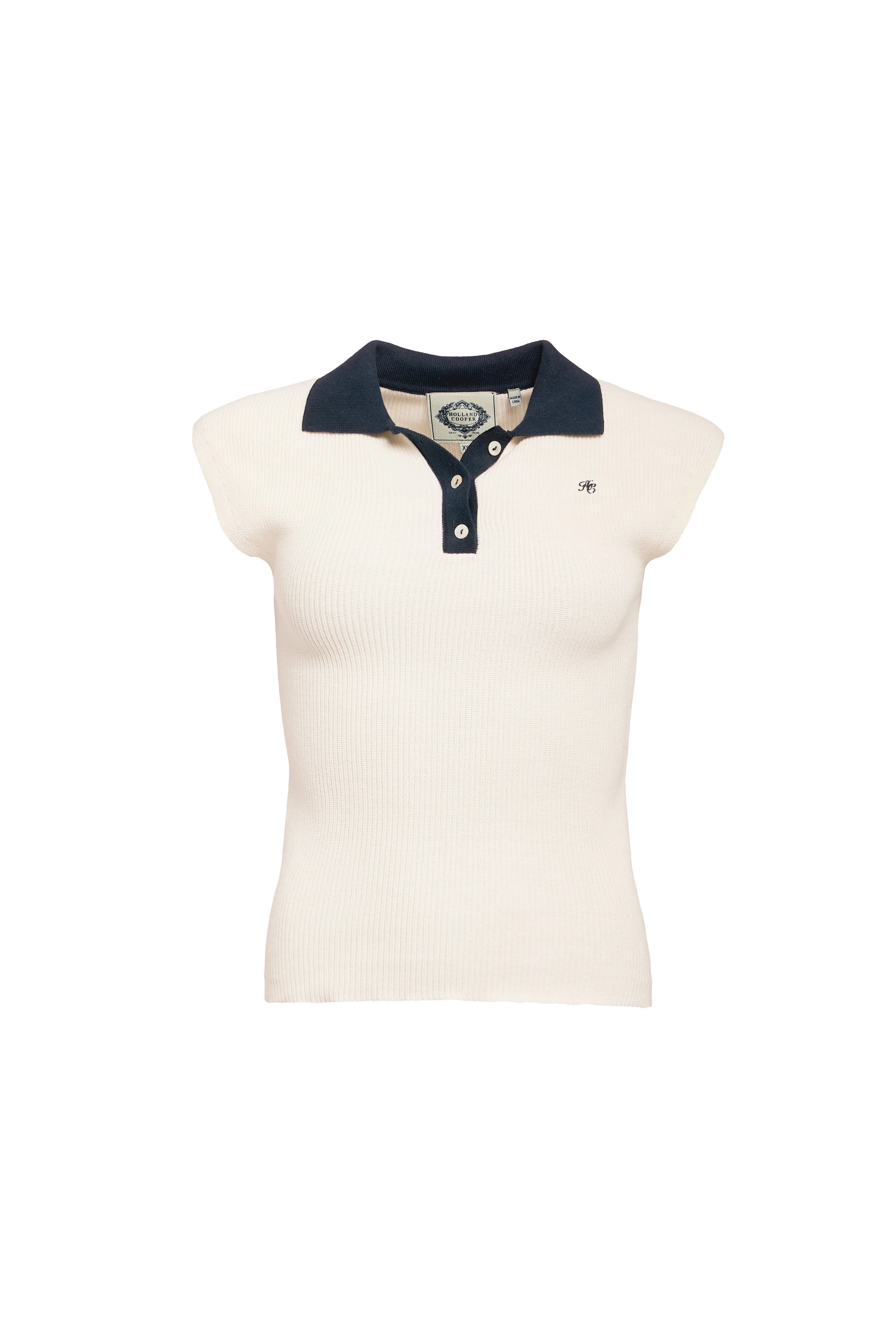 Scarlett Polo Knit (Natural) - Image 4