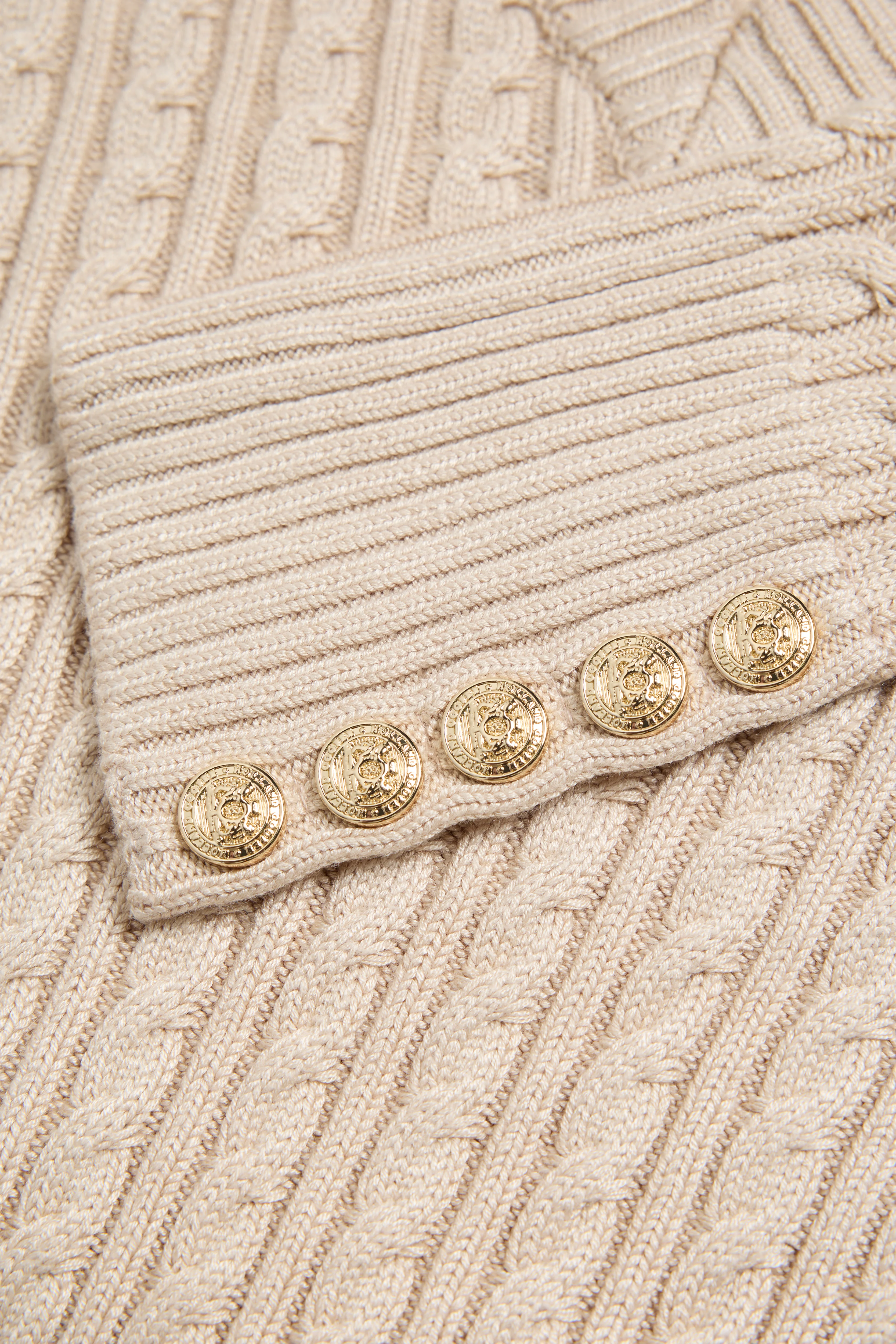 Seattle V-Neck Knit (Oatmeal) - Image 6