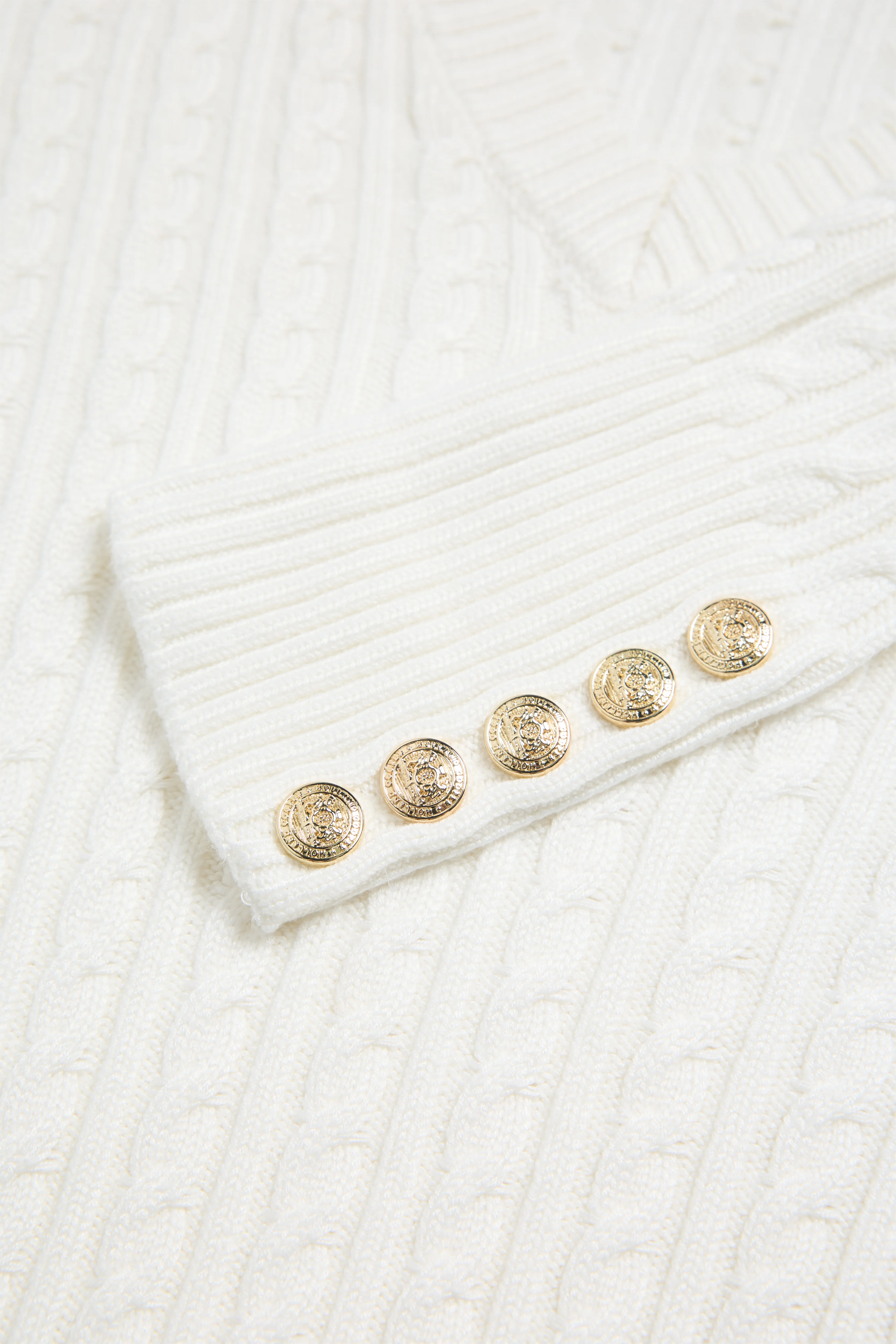 Seattle V-Neck Knit (Winter White) - Image 8