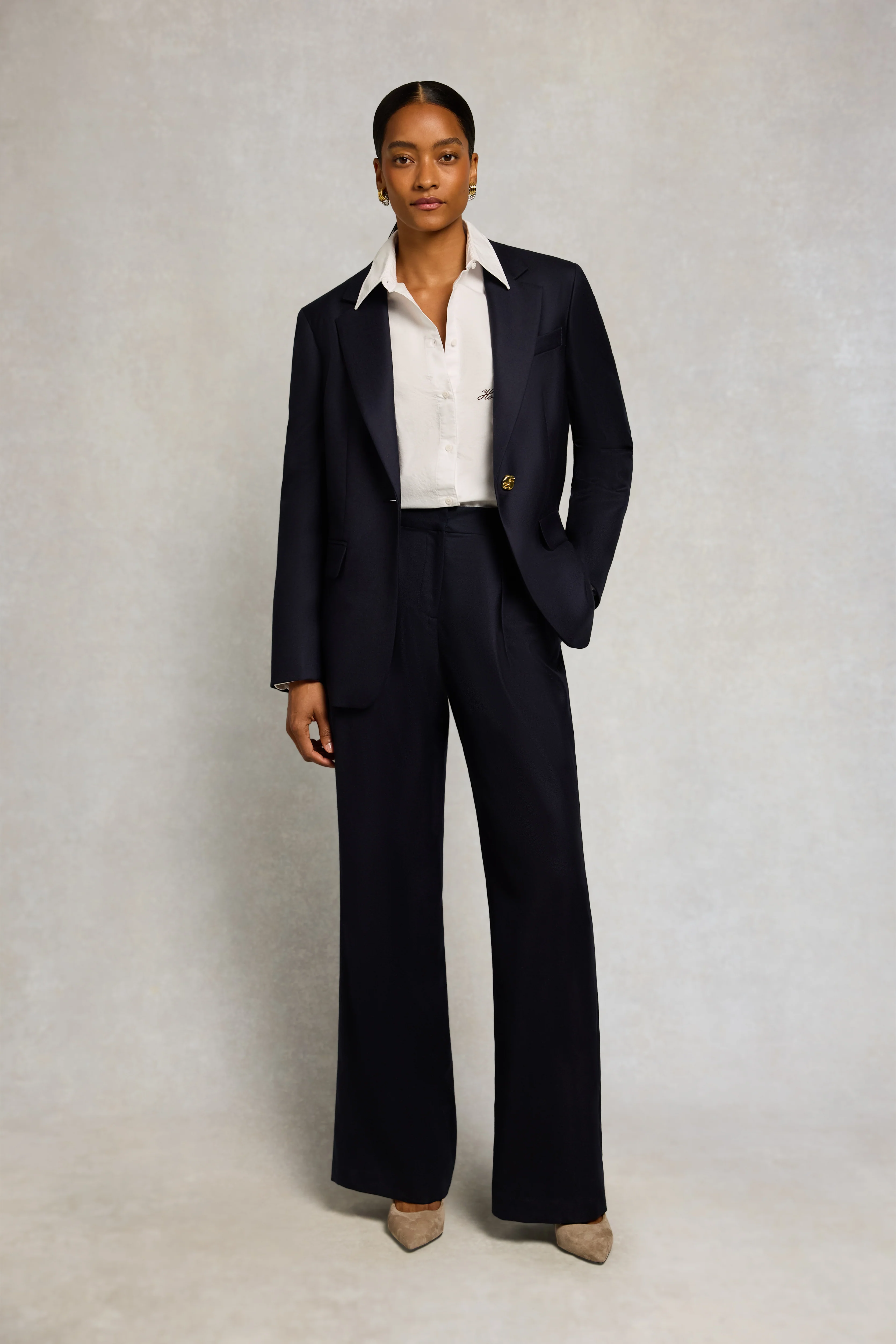 Shoreditch Blazer (Ink Navy Twill) - Image 3