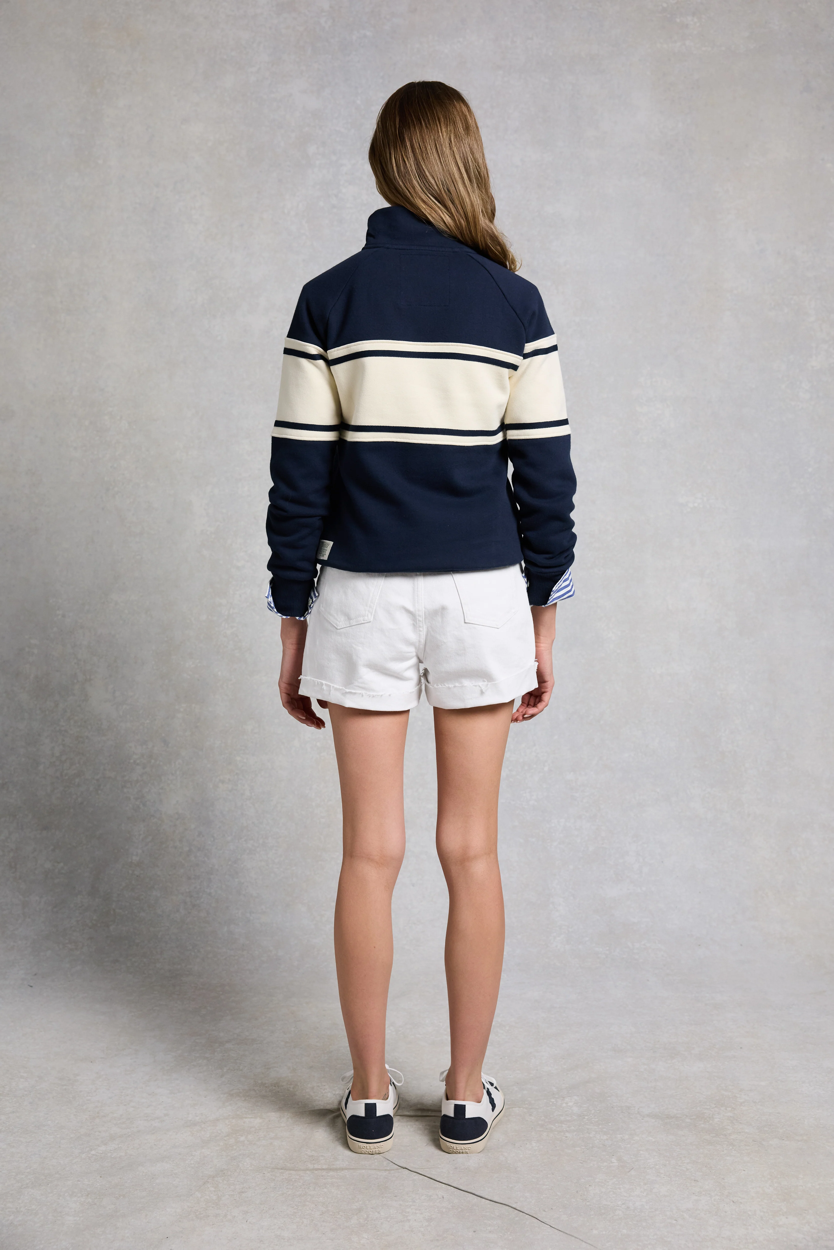 Signature Quarter Zip Sweat (Ink Navy) - Image 7