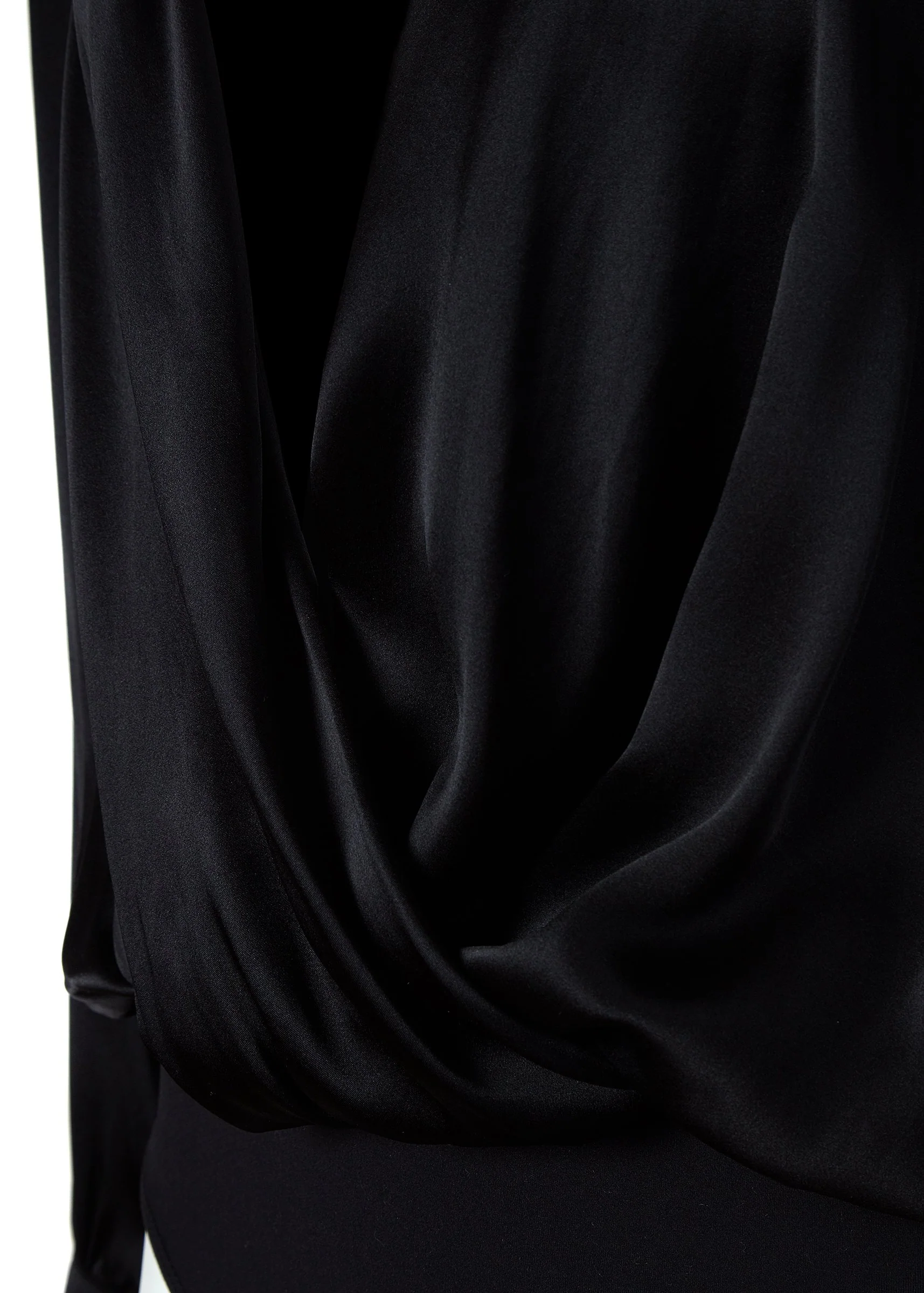 Silk Bodysuit (Black) - Image 8