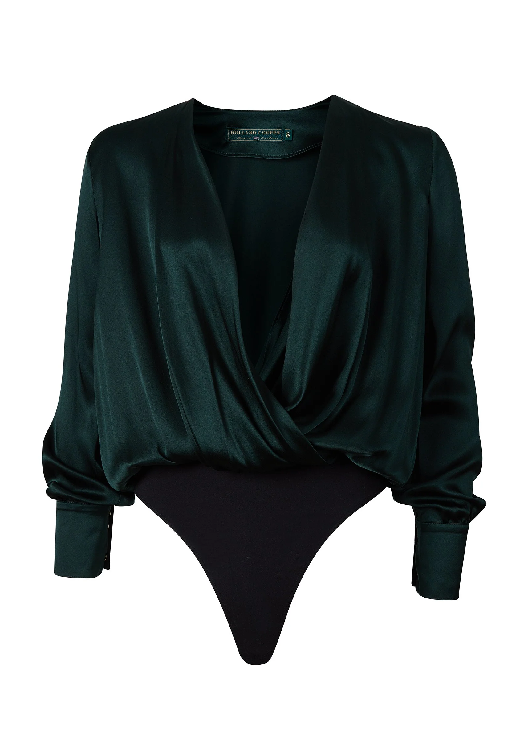 Silk Bodysuit (Emerald) - Image 6