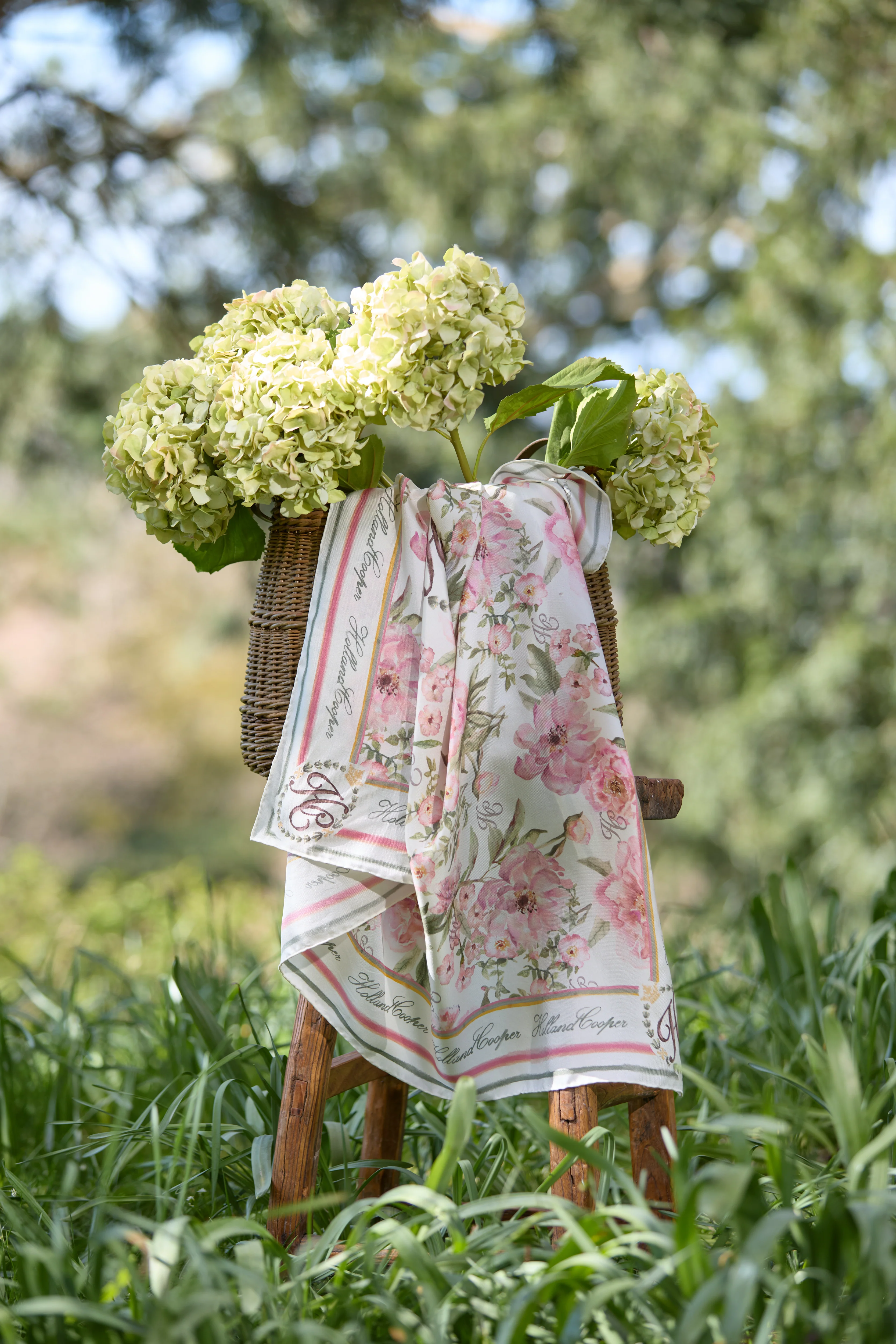 Silk Scarf (English Rose)