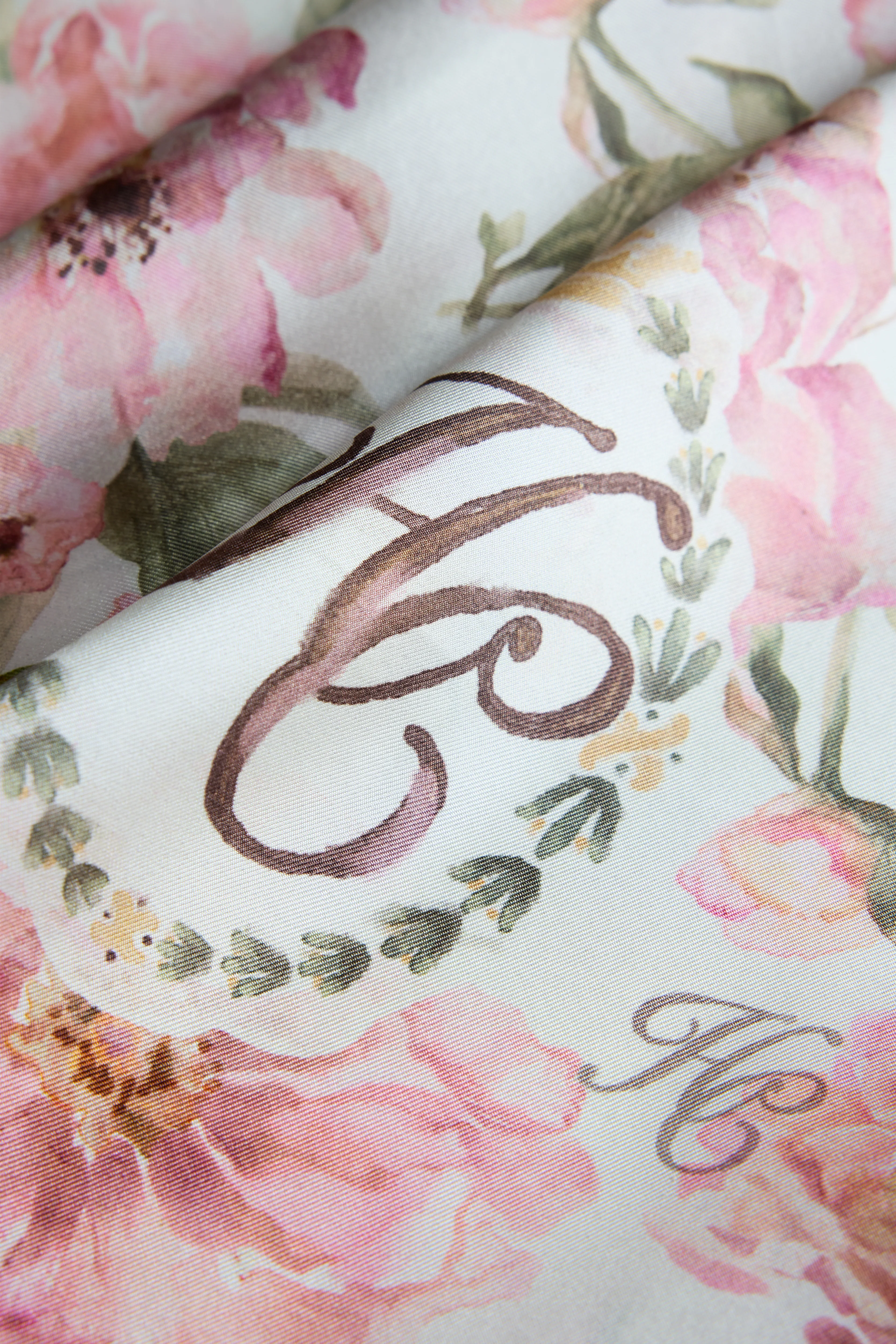Silk Scarf (English Rose) - Image 4