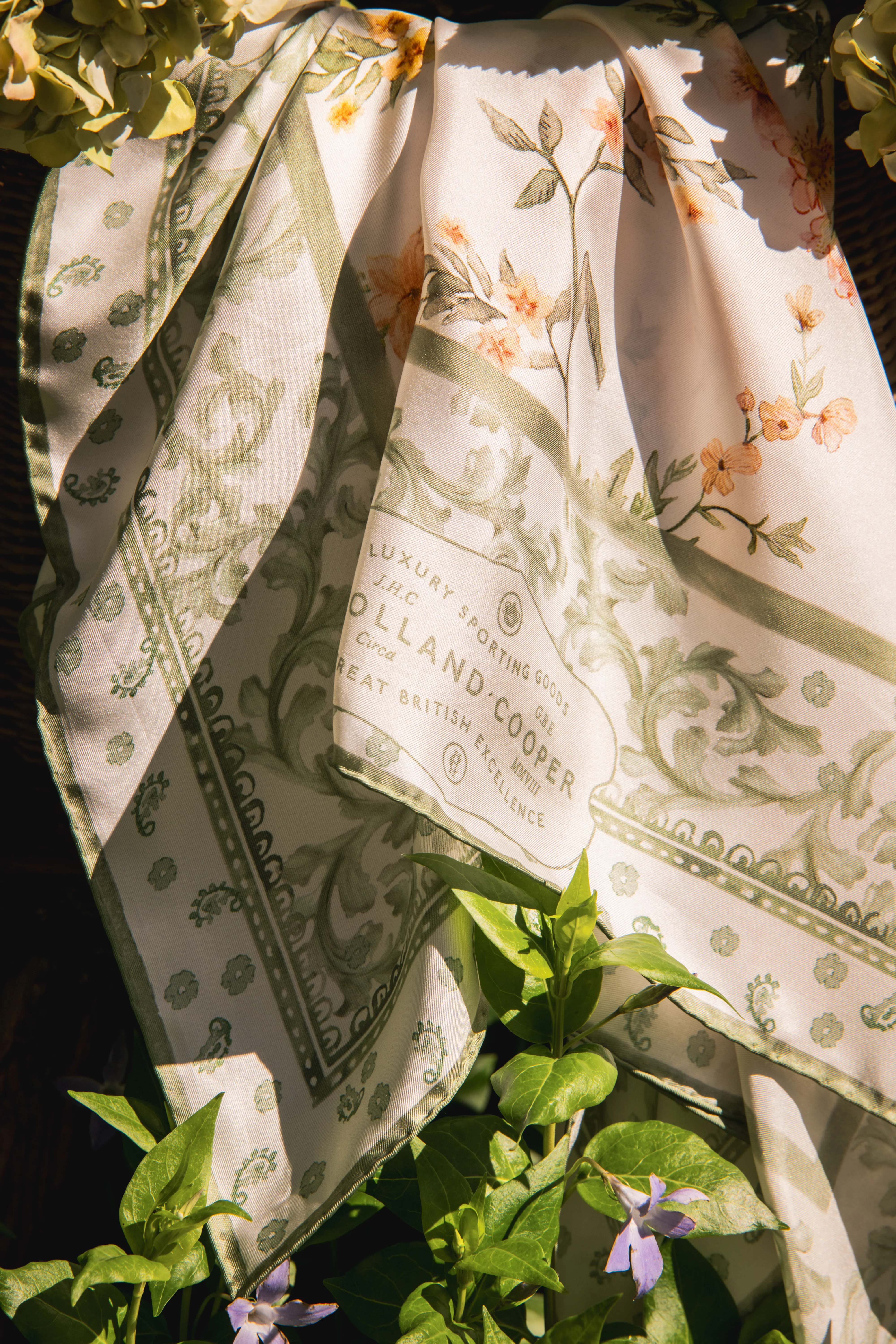 Silk Scarf (Heritage Garden) - Image 3