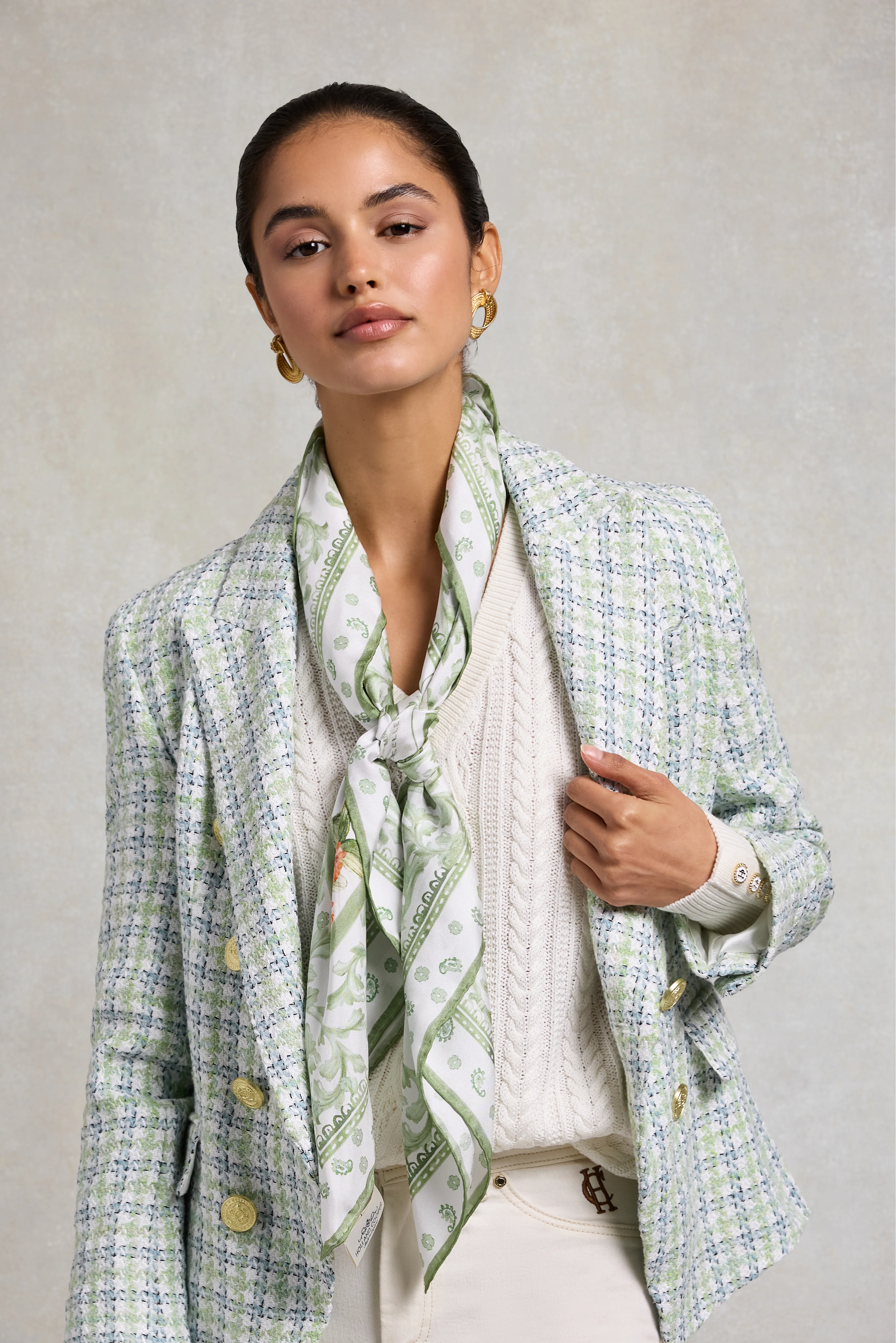 Silk Scarf (Heritage Garden) - Image 4