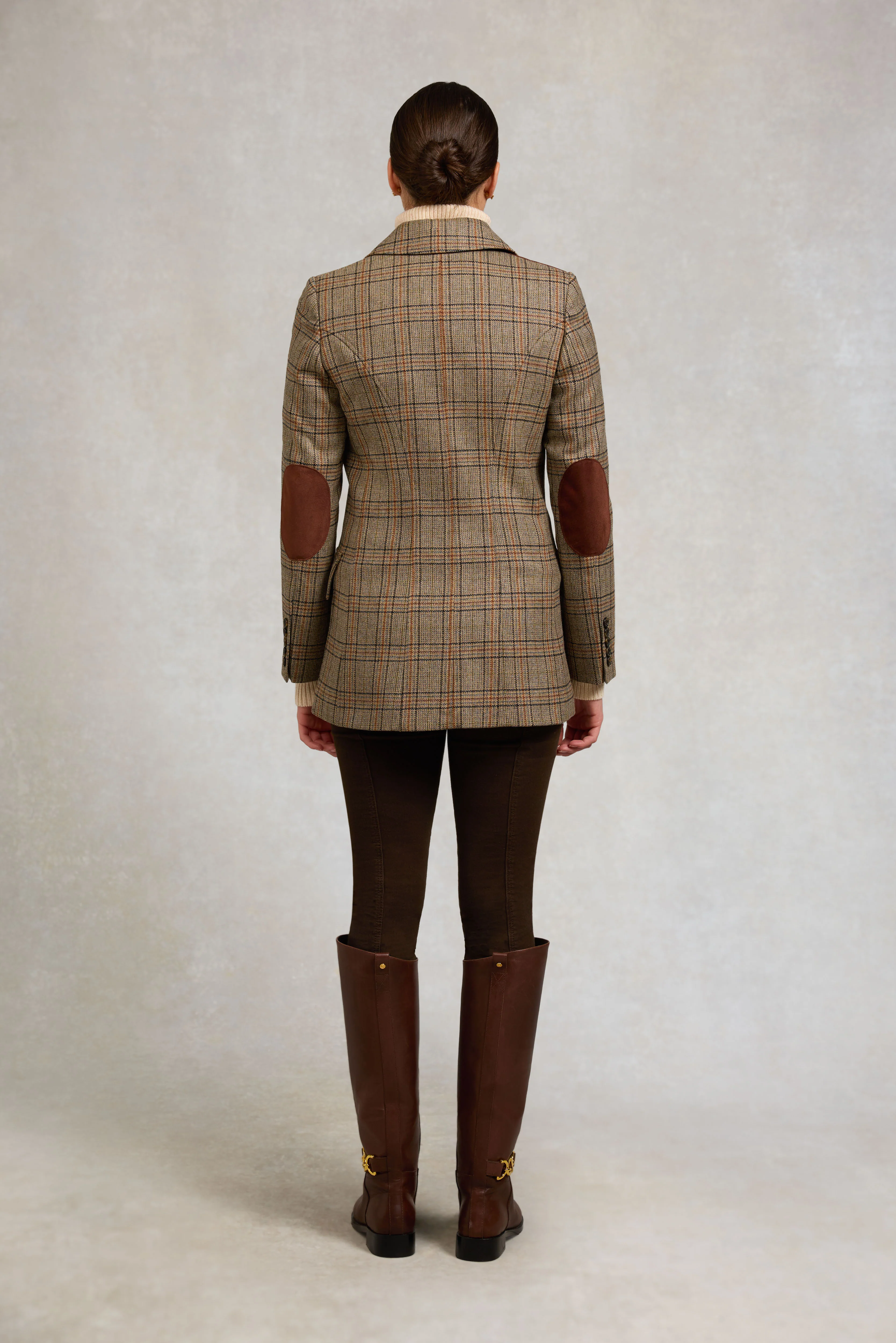 Single Breasted Field Blazer (Bourbon Tweed) - Image 4