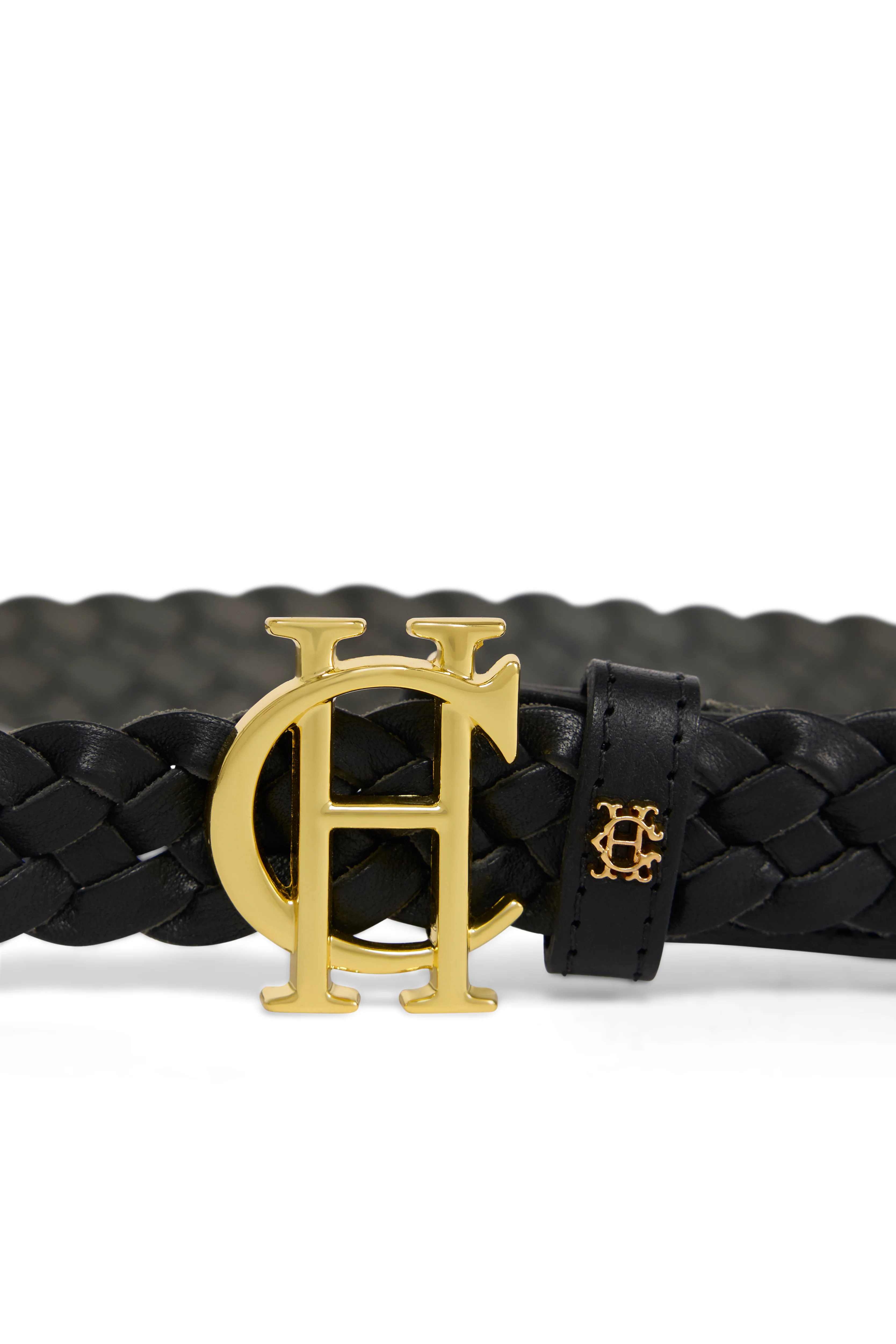 Skinny Plait Belt (Black) - Image 4