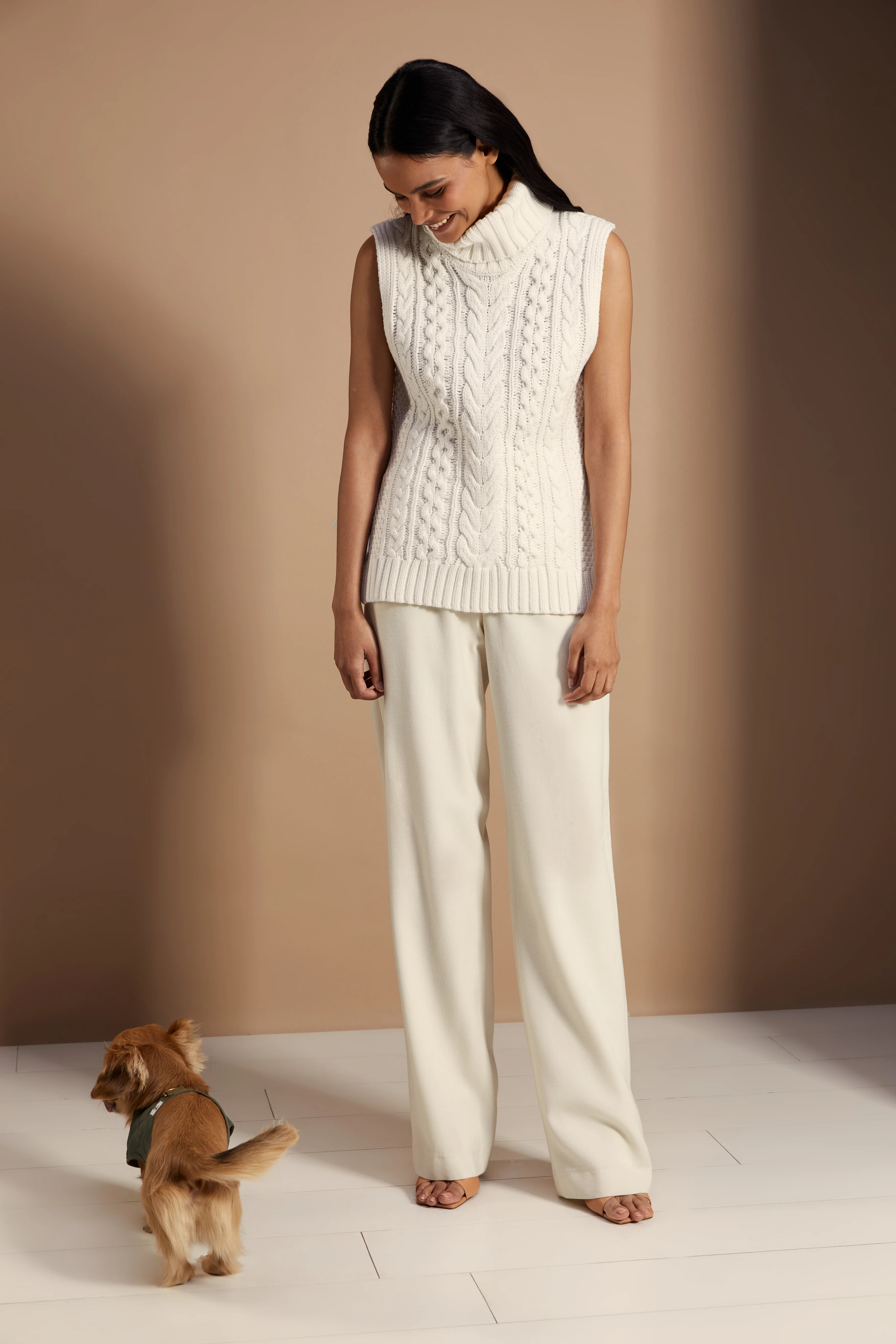 Sleeveless Knit (Natural) - Image 6