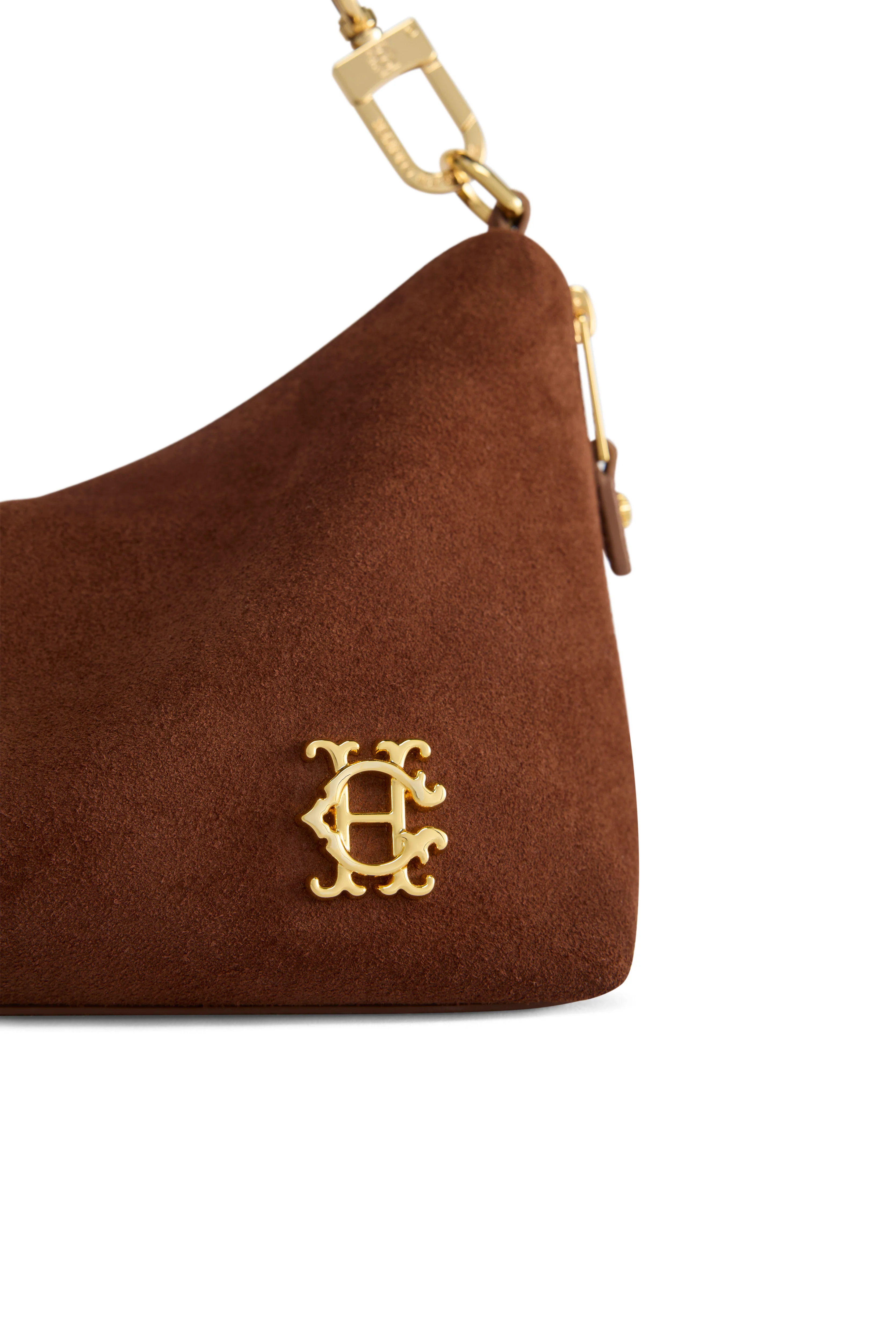Slouch Shoulder Bag (Mocha Suede) - Image 6