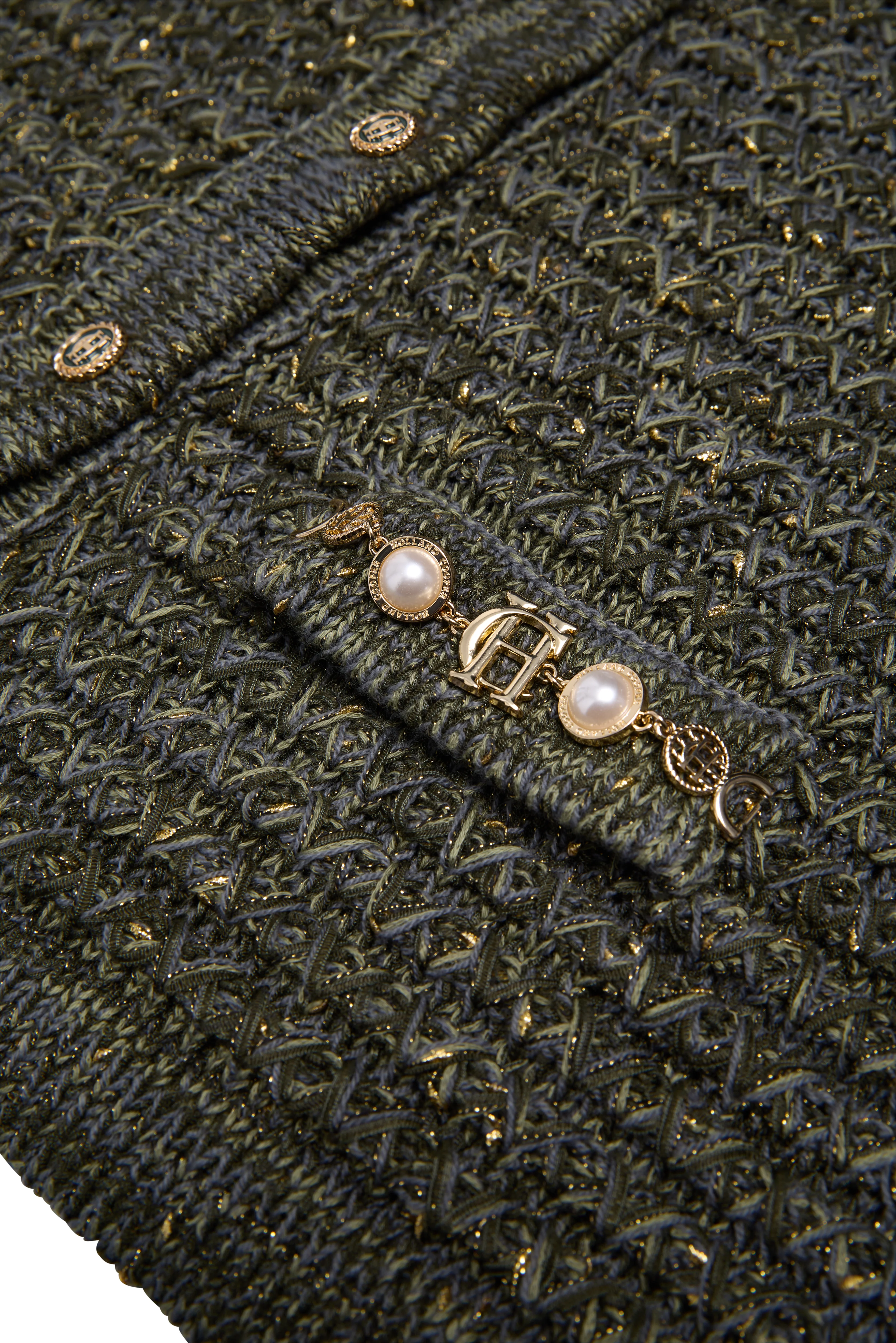 Sofia Knitted Jacket (Green) - Image 8