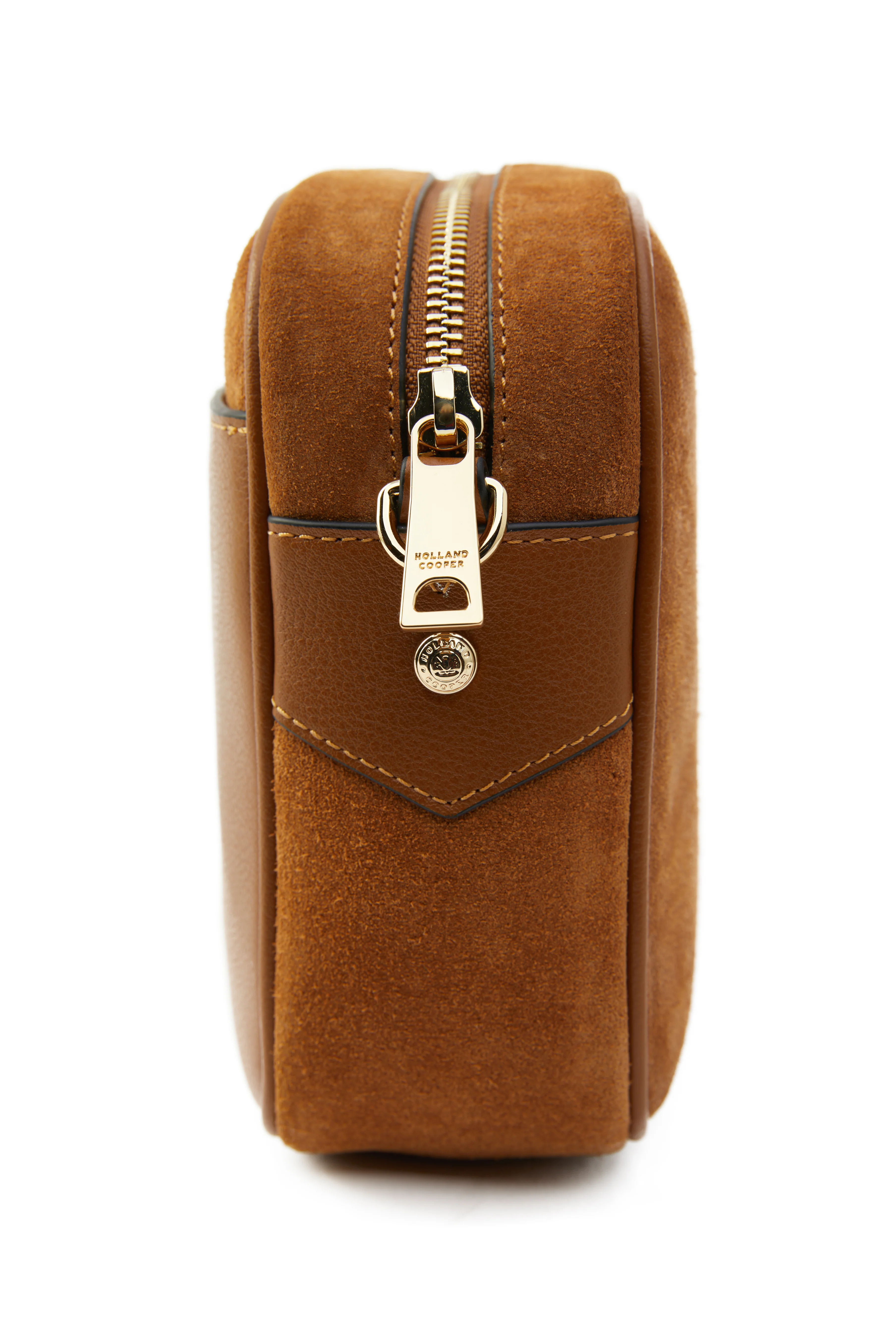 Soho Camera Bag (Tan Suede) - Image 5