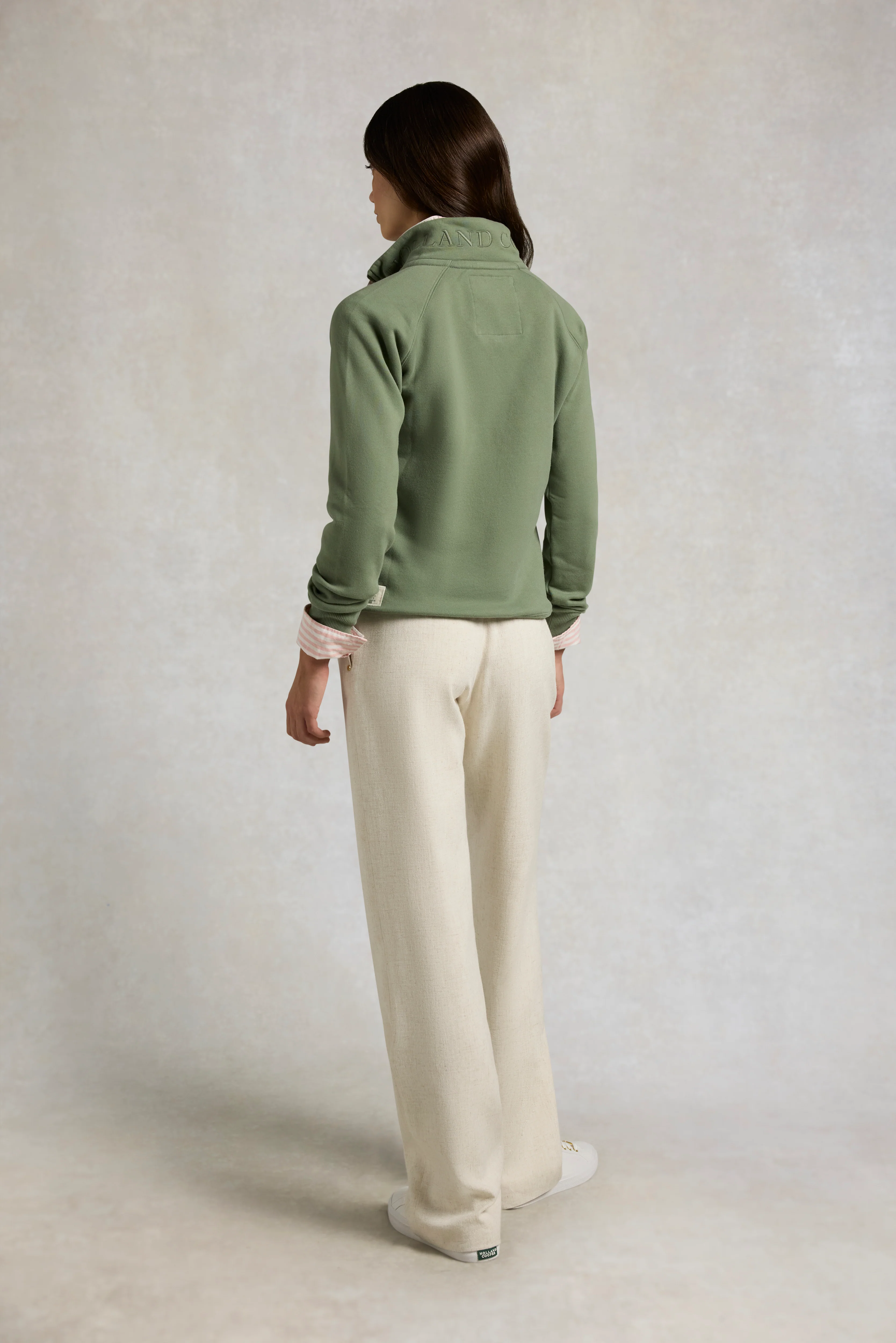 Sporting Goods Zip Henley (Sage) - Image 6