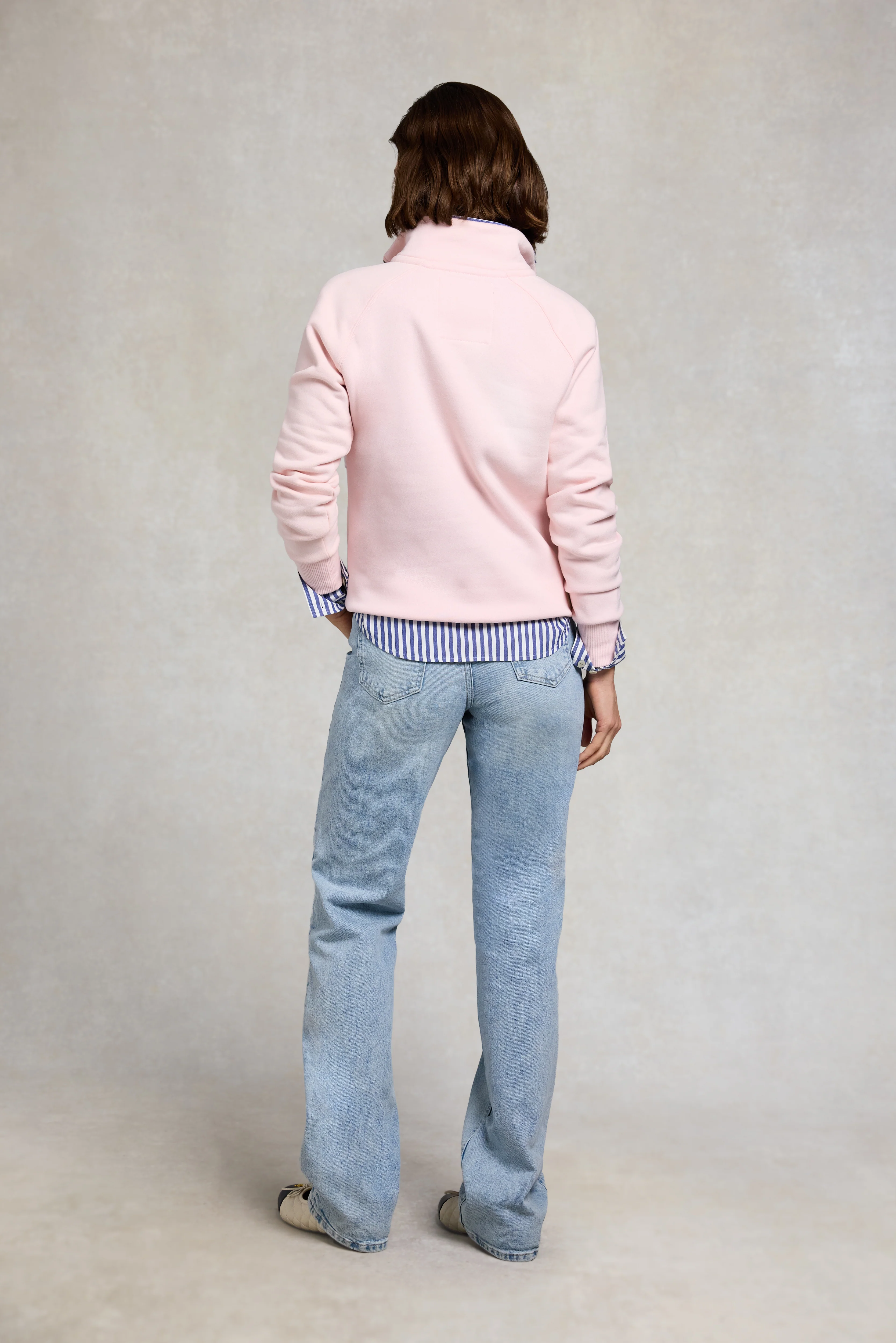 Sporting Heritage Zip Henley (Pink) - Image 6