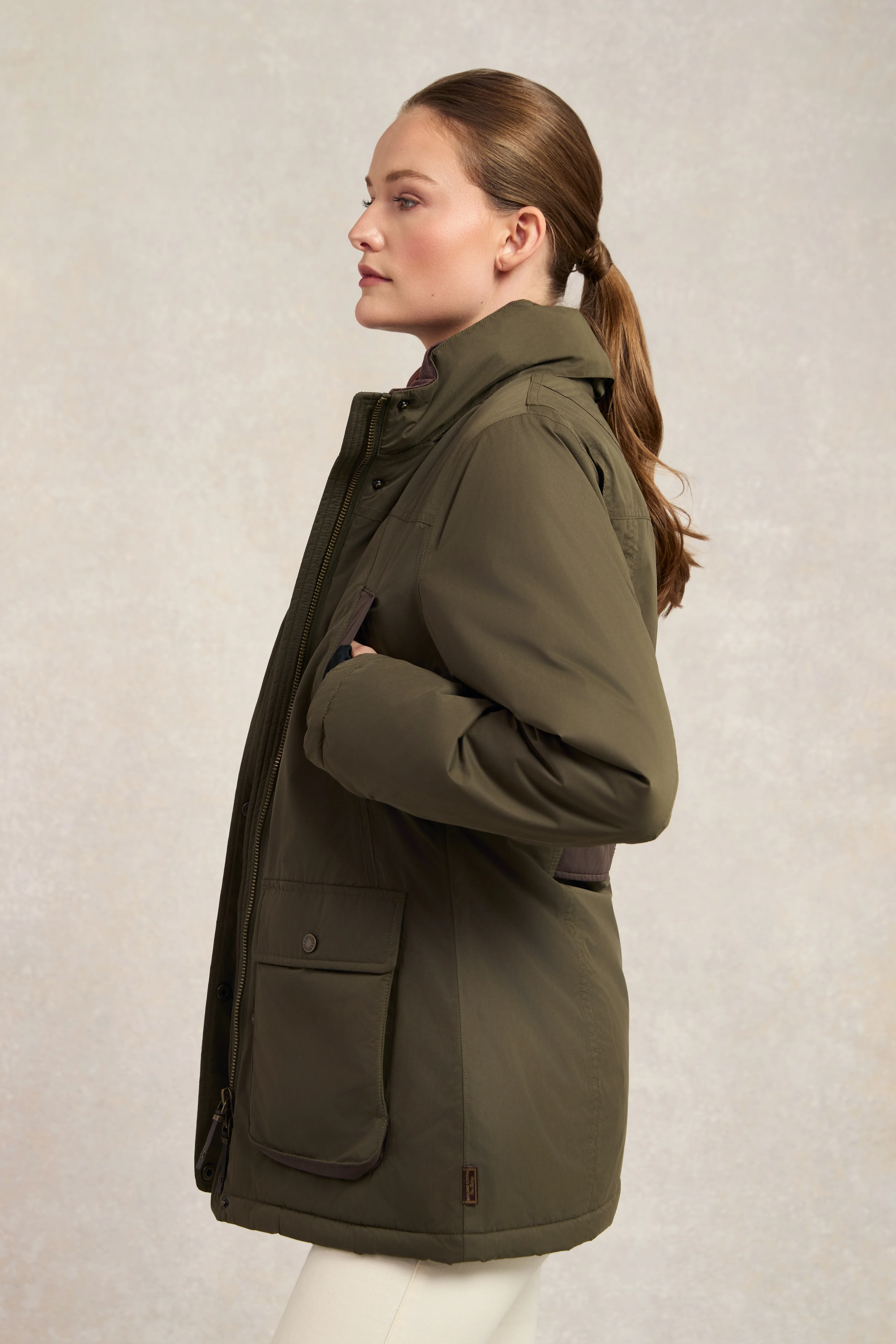 Stamford Country Coat (Khaki) - Image 7