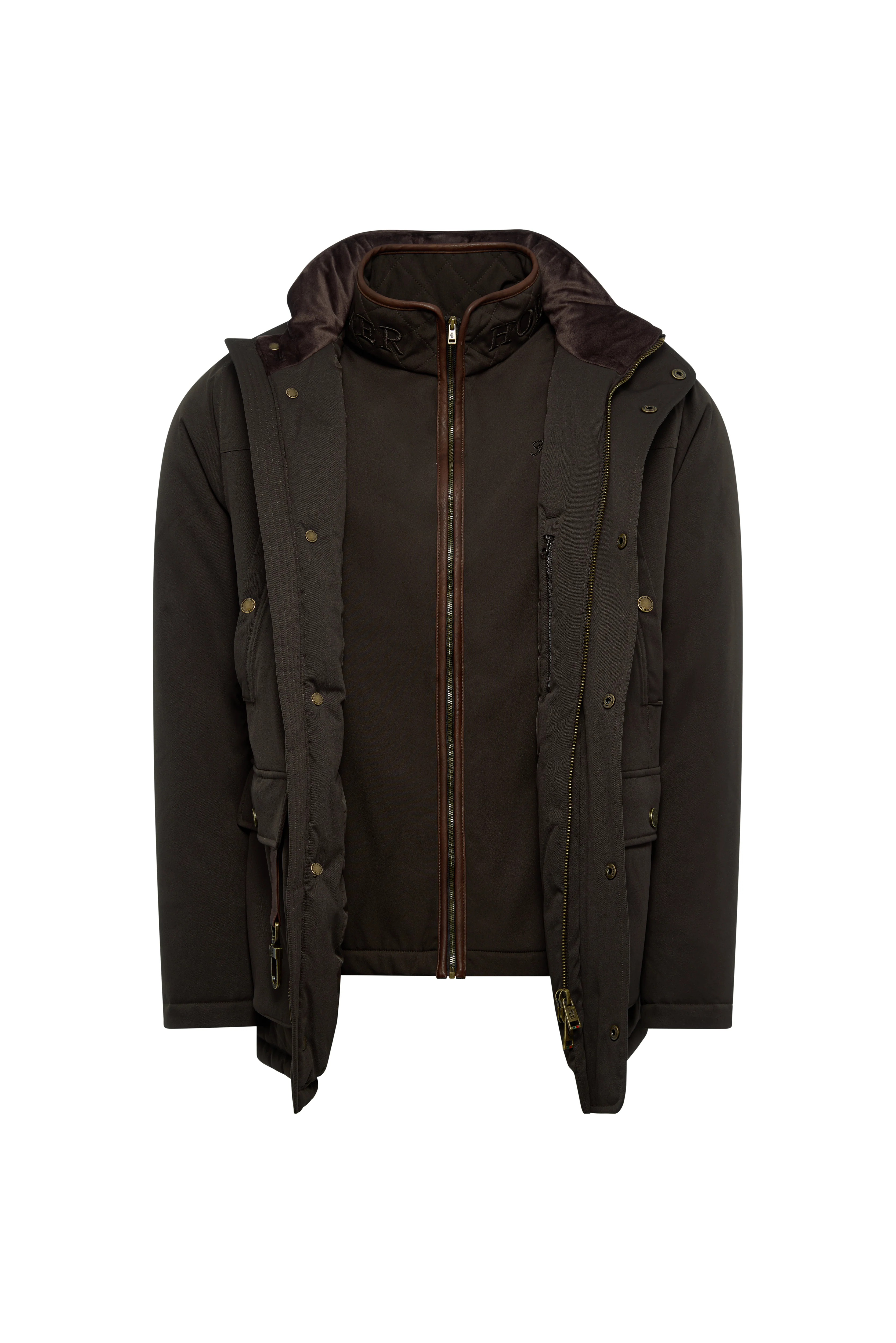 Men's Stamford Field Coat (Chocolate) - Image 12