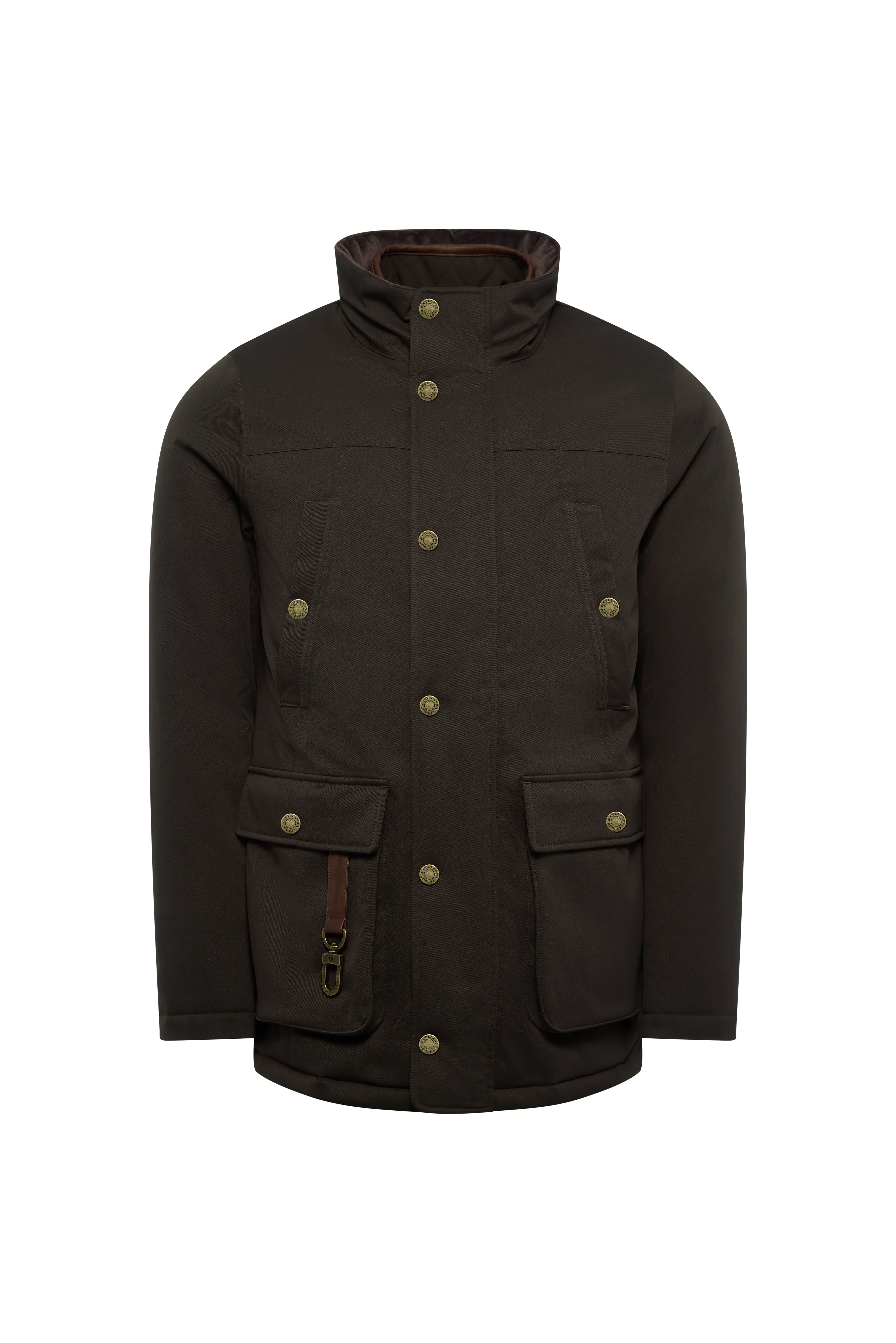 Men's Stamford Field Coat (Chocolate) - Image 4