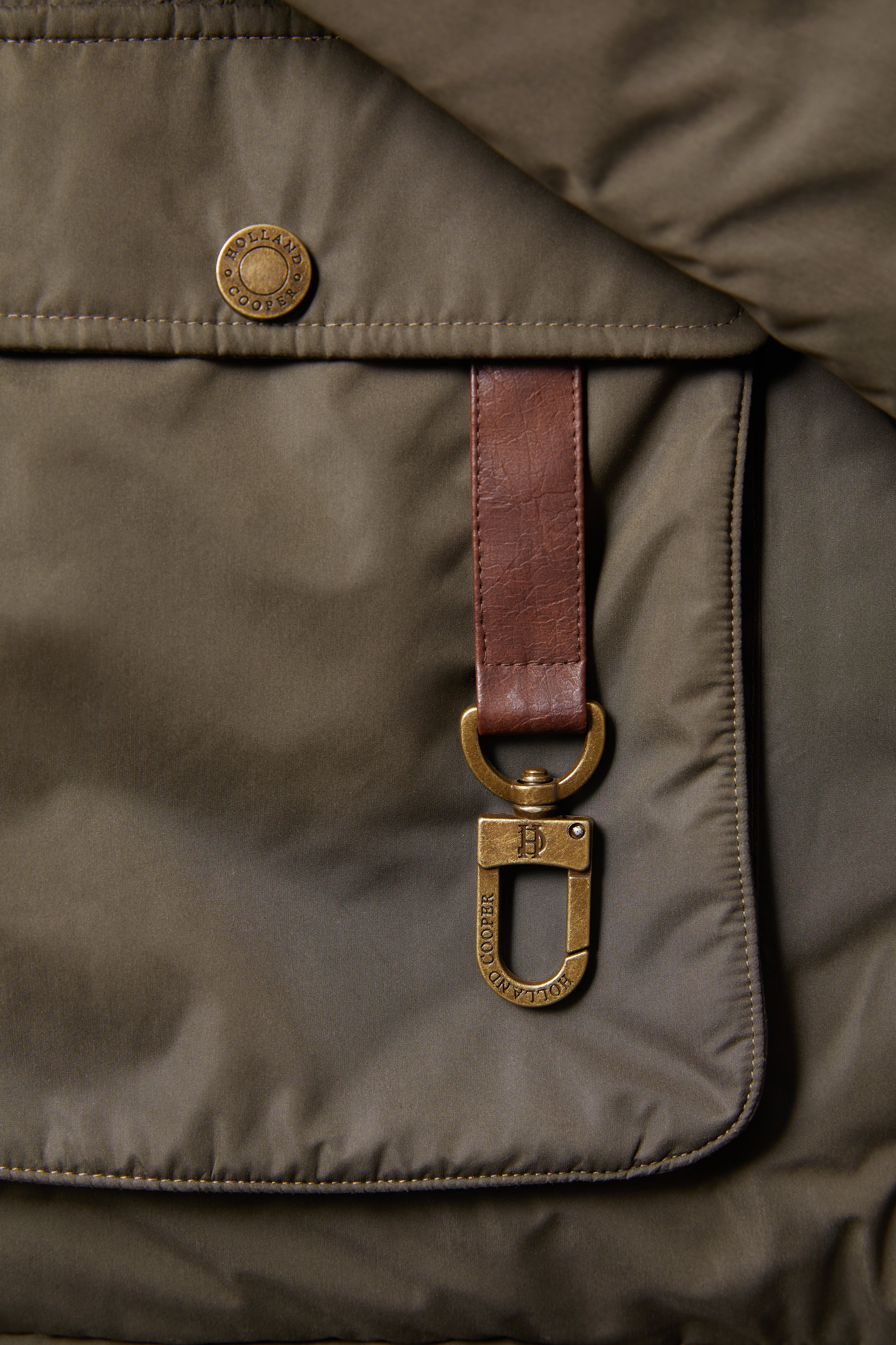 Men's Stamford Field Coat (Khaki) - Image 12