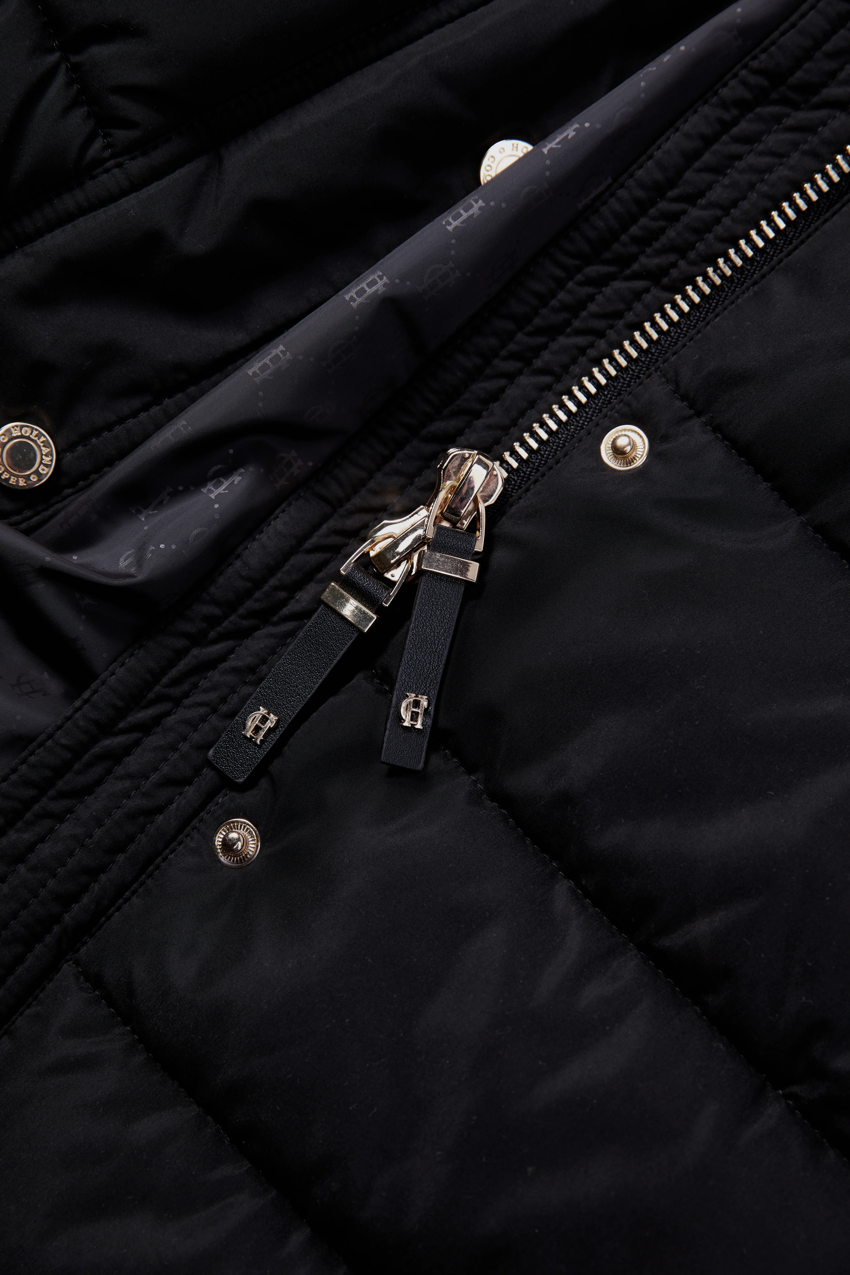 Stoneleigh Longline Coat (Black) - Image 11