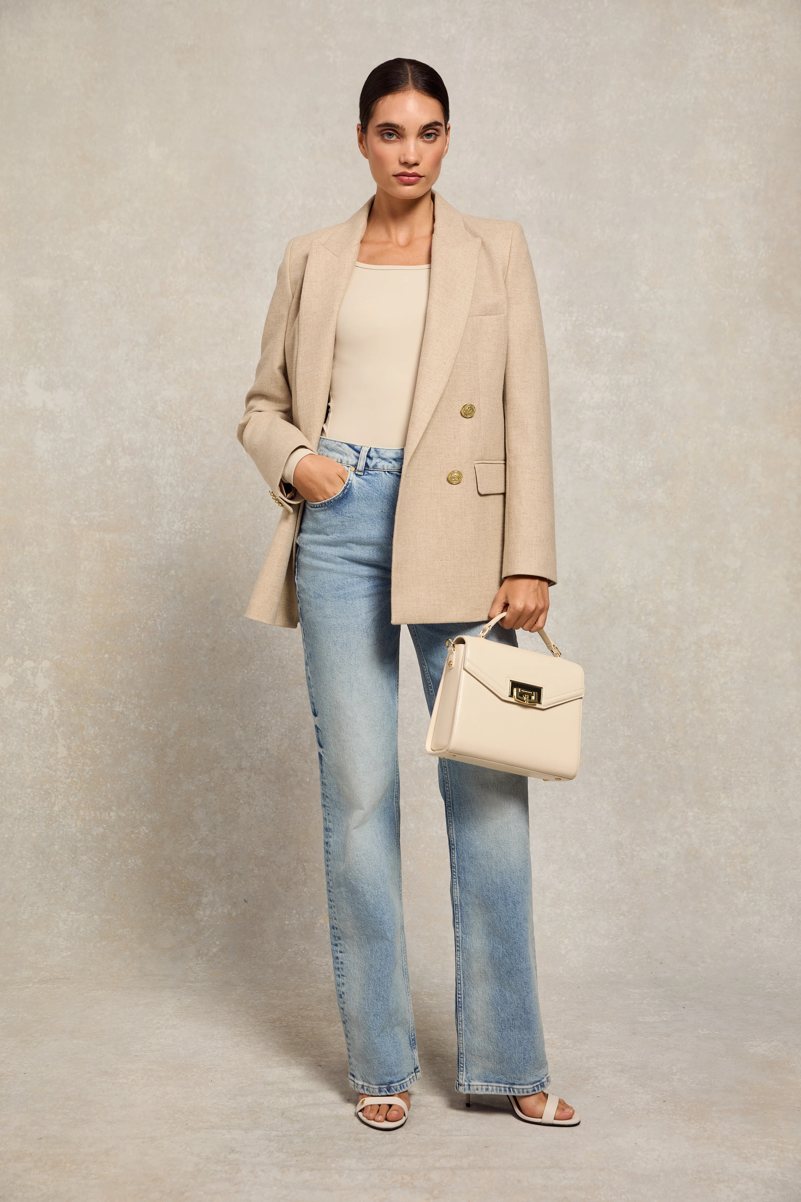 Supersoft Long Sleeve Top (Beige) - Image 7