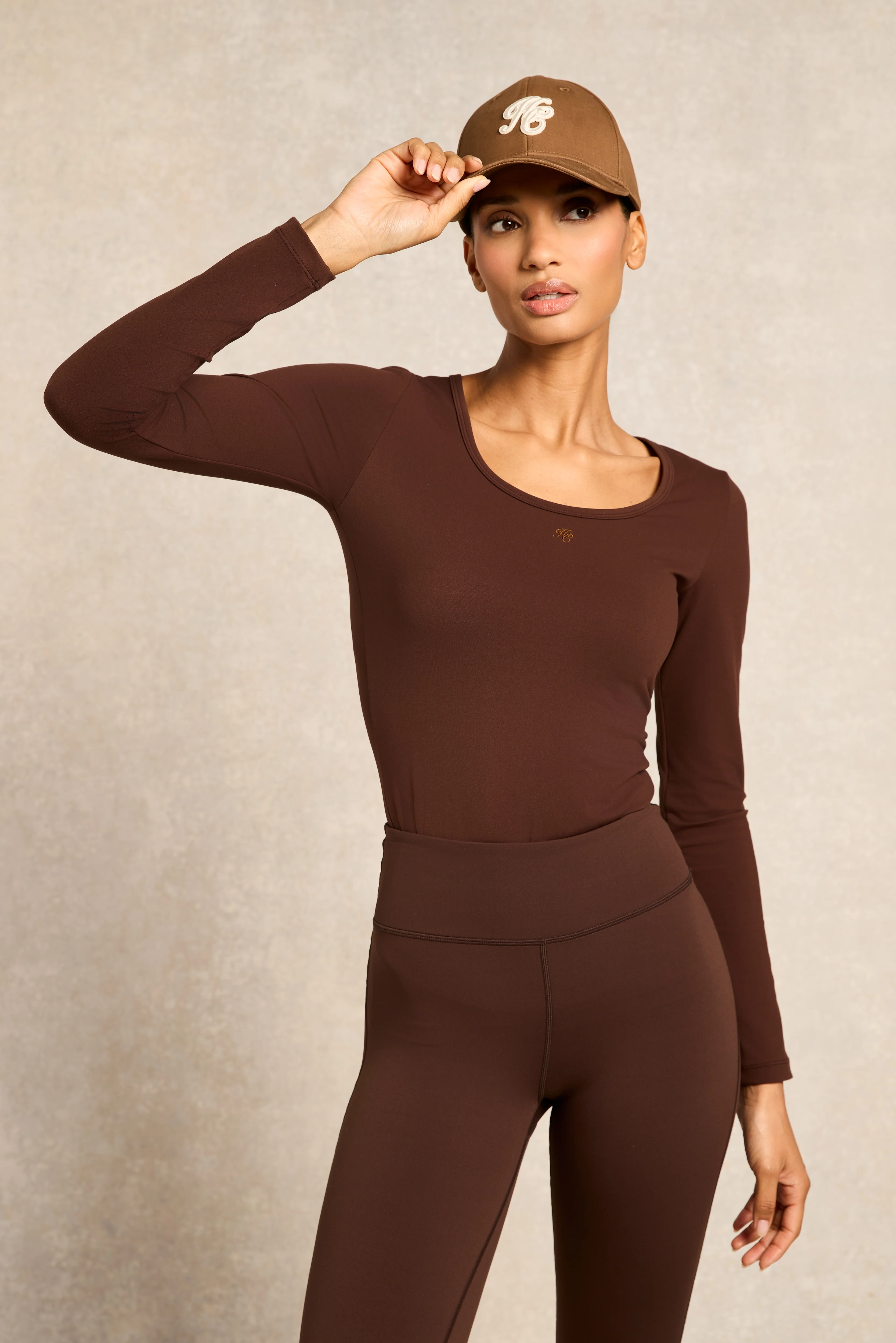 Supersoft Long Sleeve Top (Walnut) - Image 3
