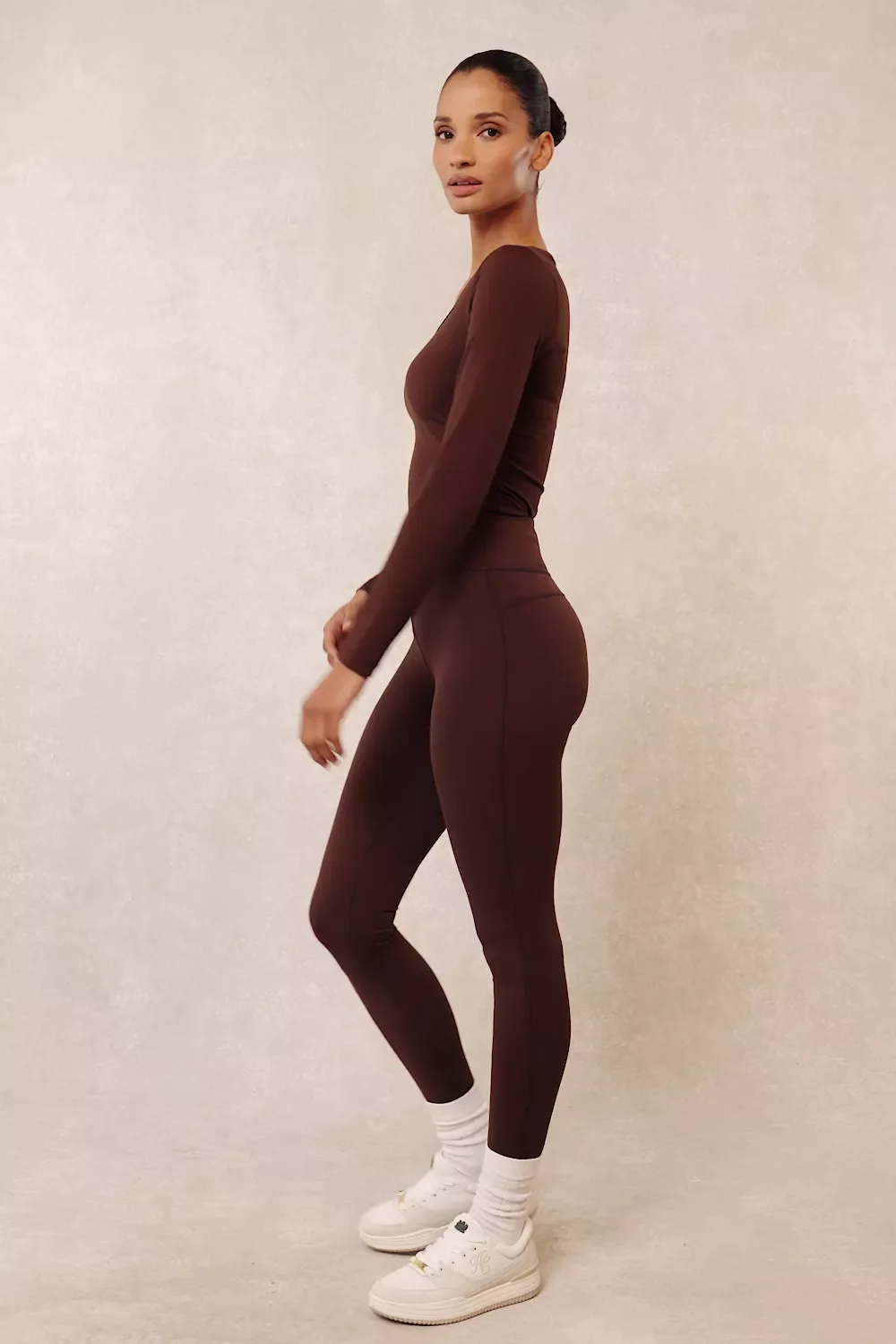 Supersoft Long Sleeve Top (Walnut) - Image 5