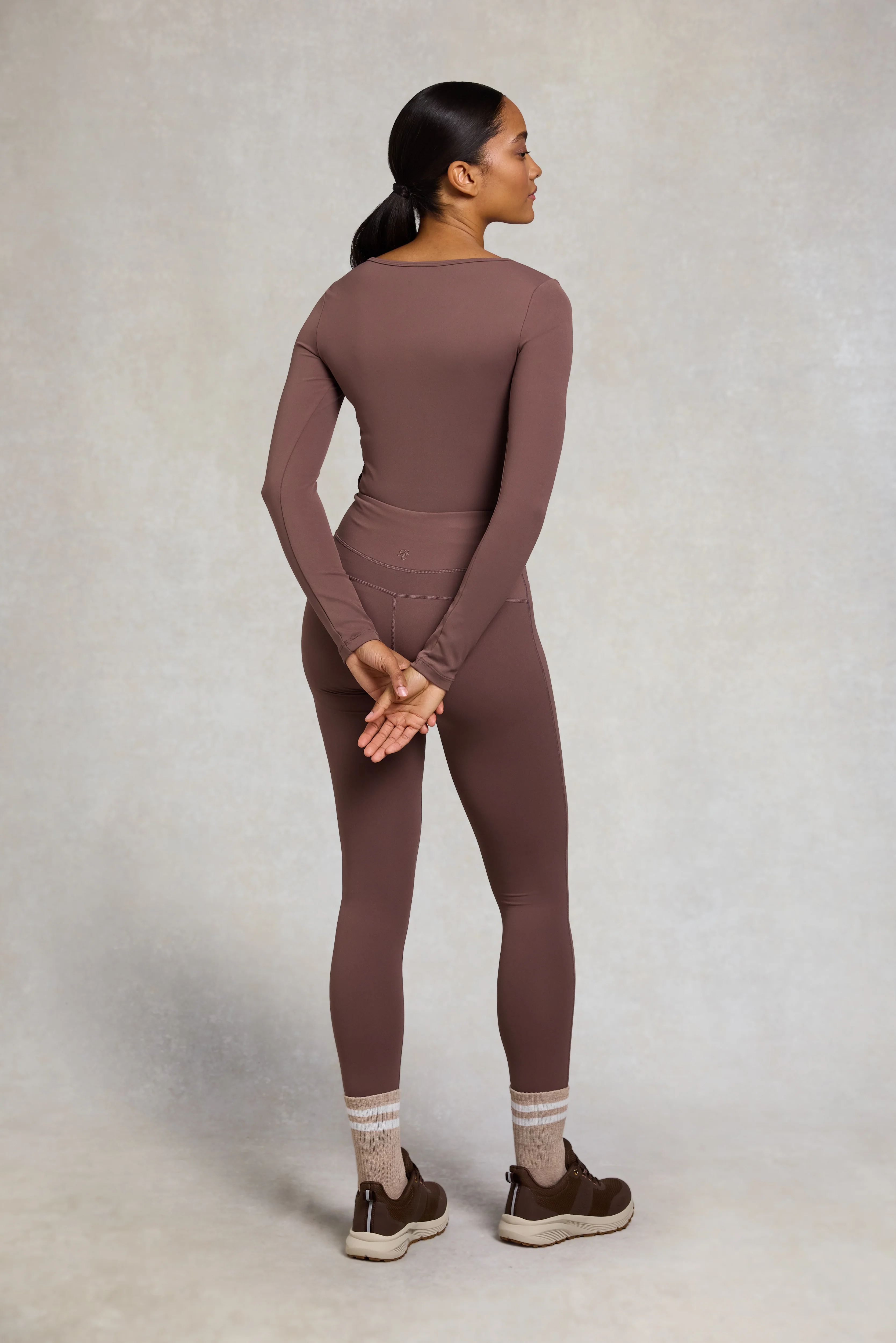 Supersoft Long Sleeve Top (Truffle) - Image 5