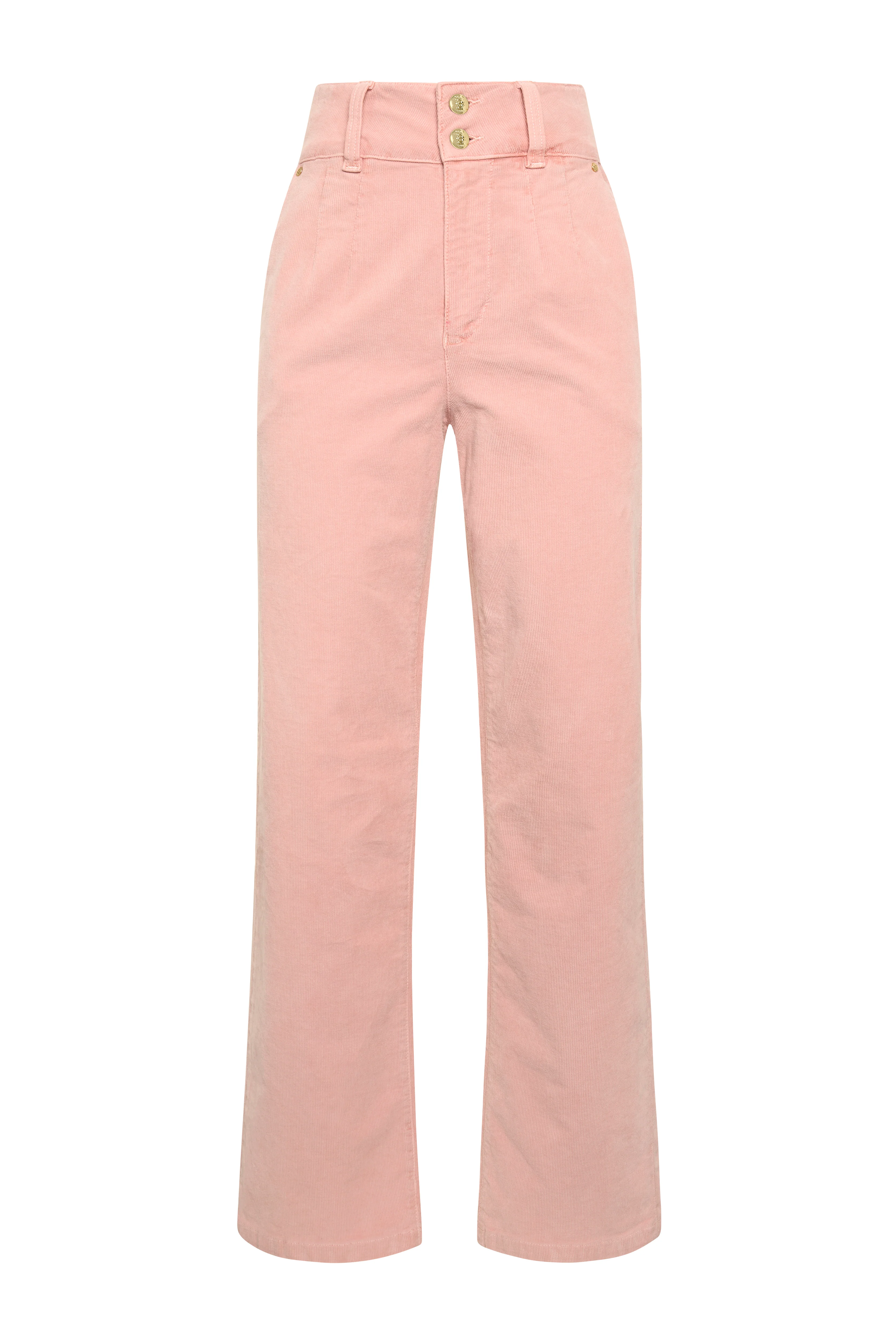 Tailored Wide Leg Jean (Pink Cord) - Image 6