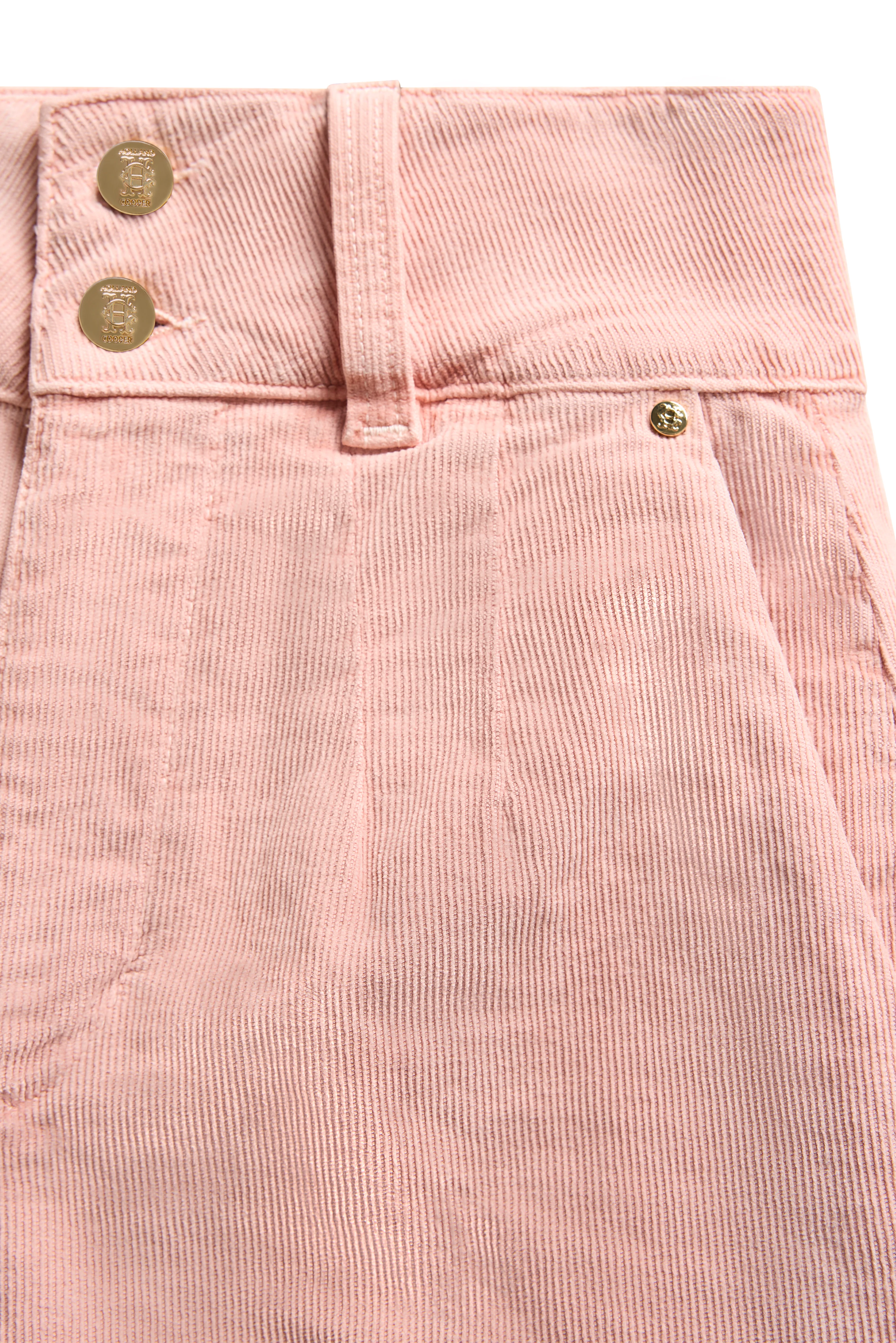 Tailored Wide Leg Jean (Pink Cord) - Image 8