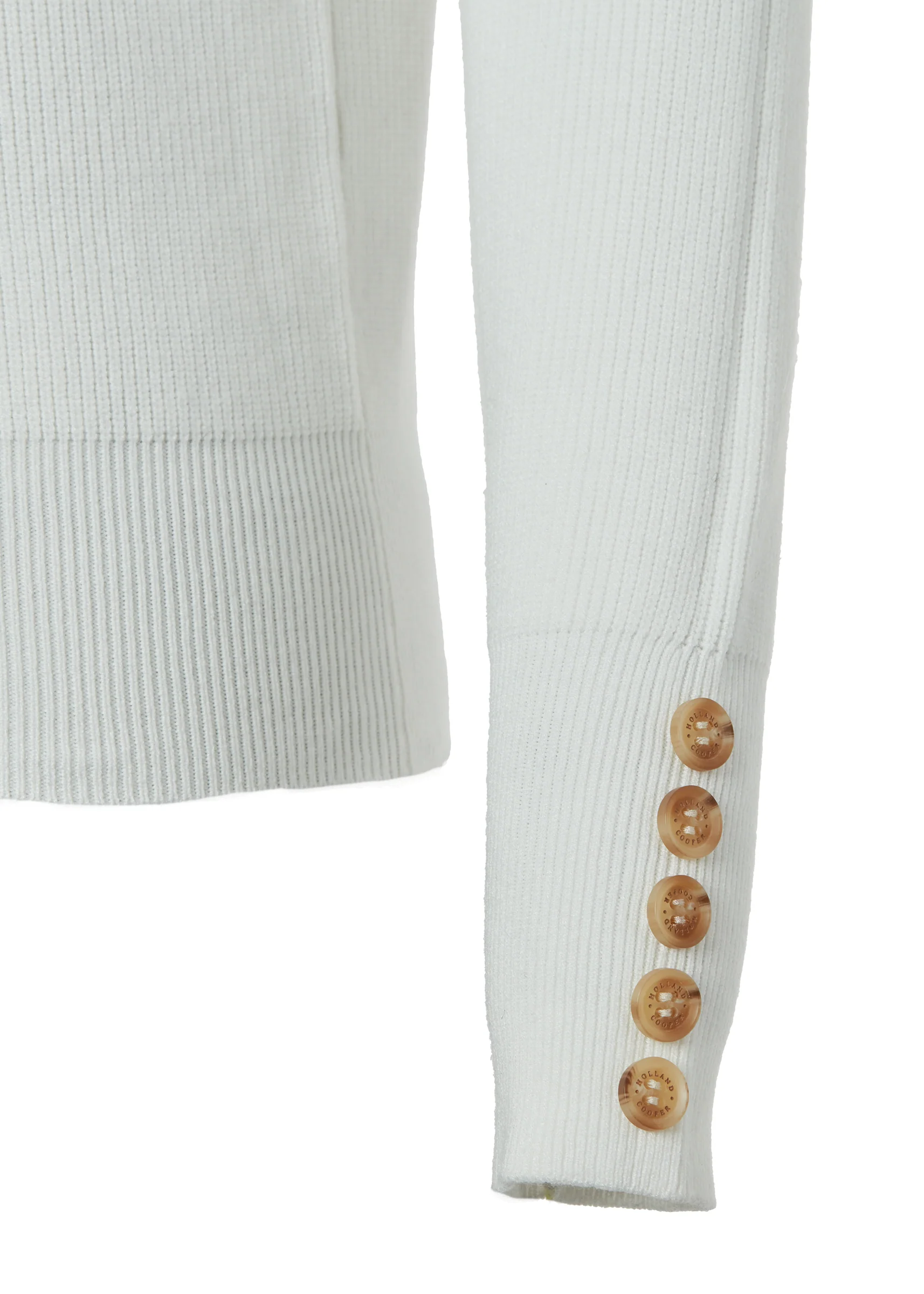 Tara High Neck Knit (Natural) - Image 8